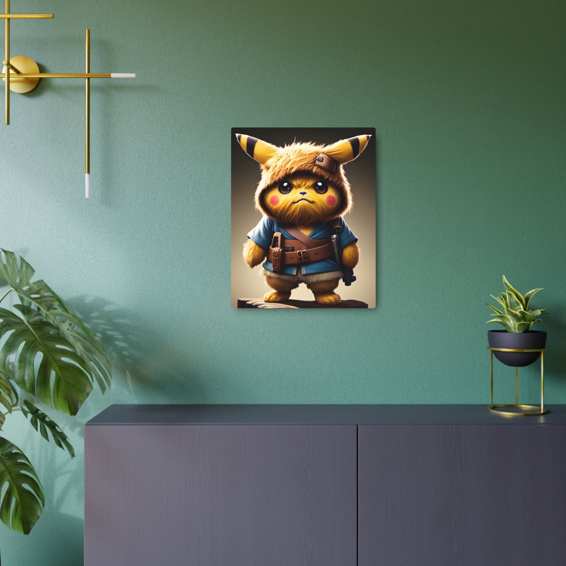 Ewotchu Metal Art Sign - Pokestalgia LLC