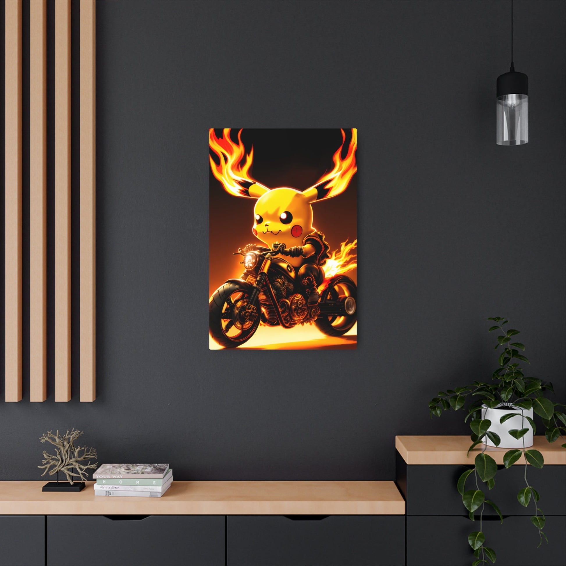 Ghostchu Metal Art Sign - Pokestalgia LLC