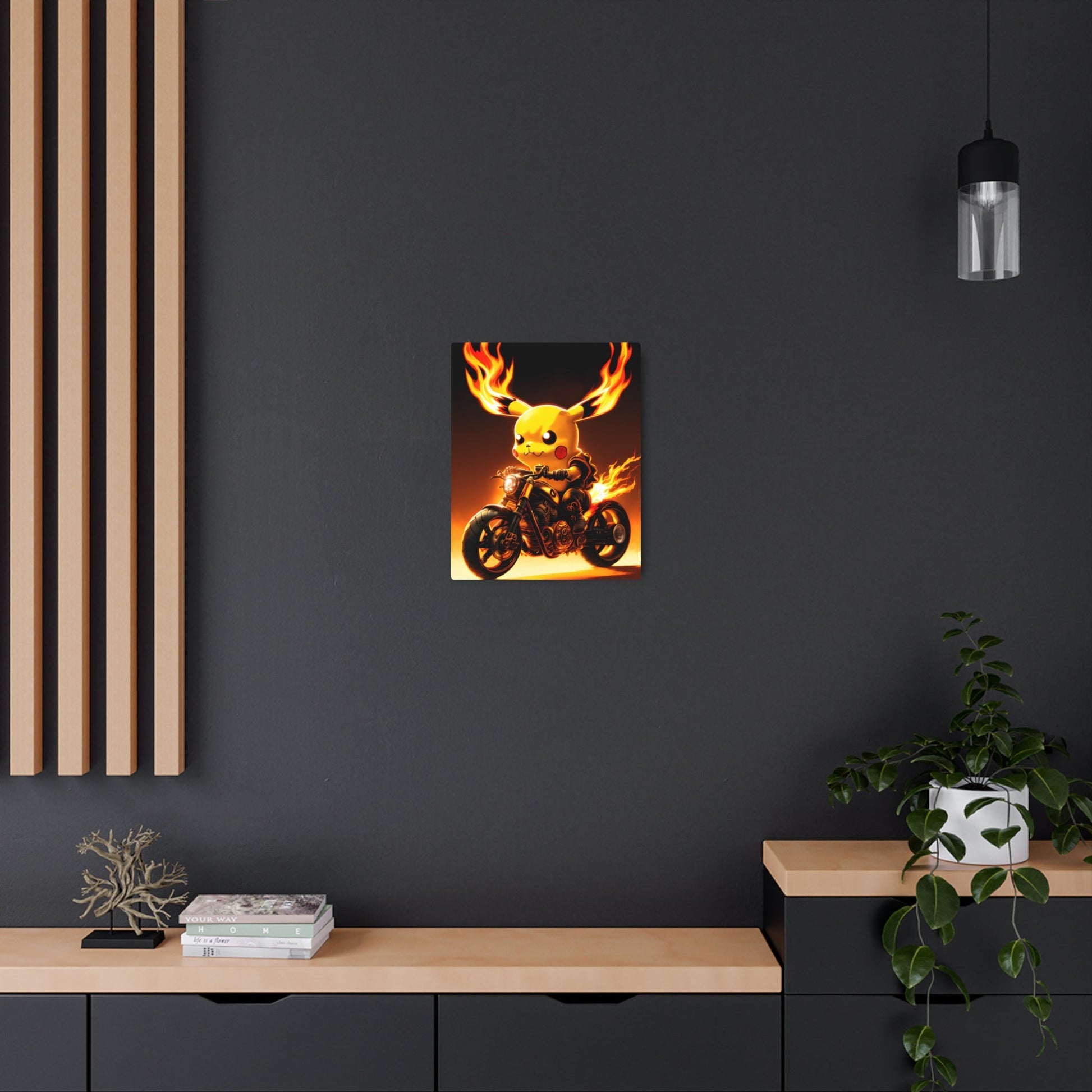 Ghostchu Metal Art Sign - Pokestalgia LLC