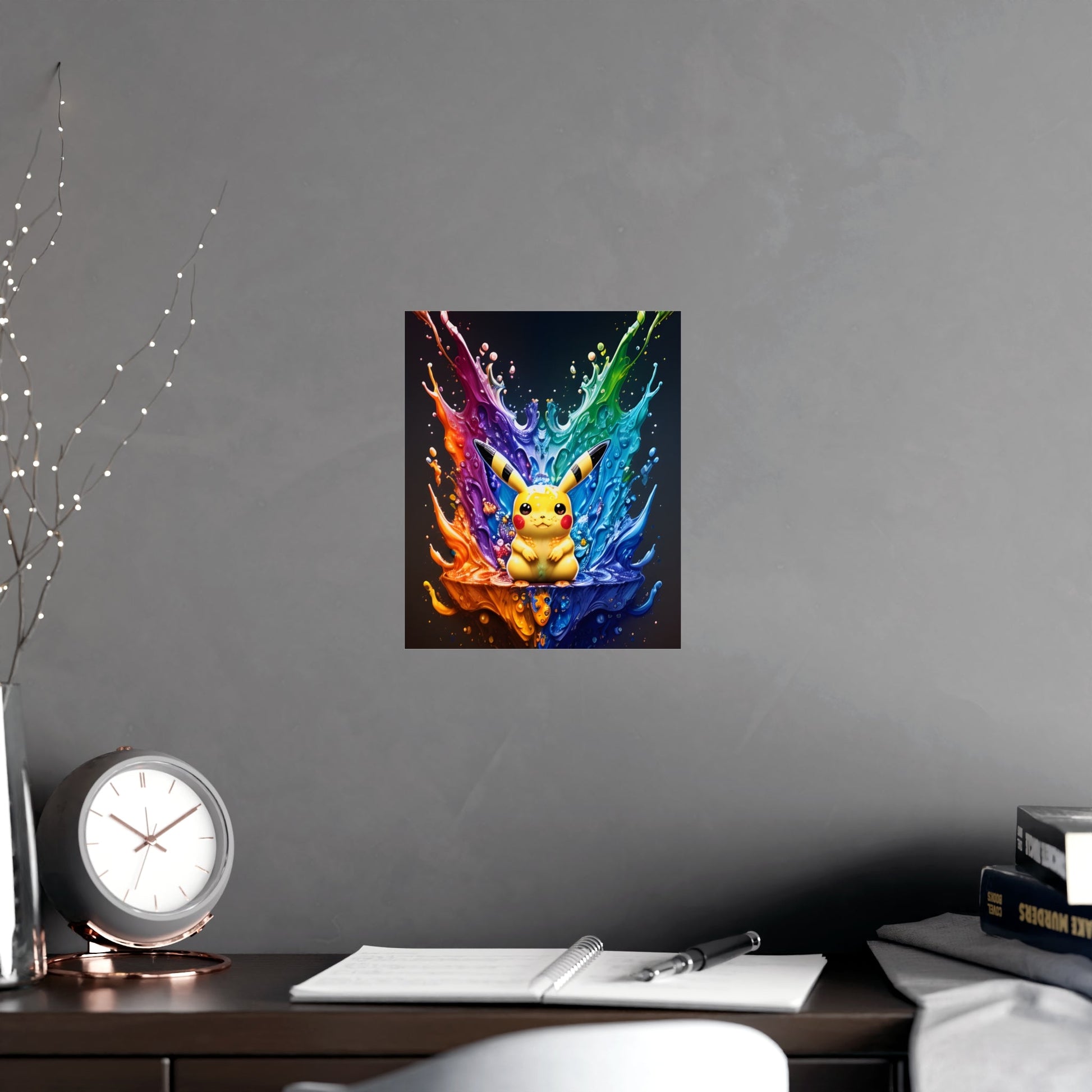 Glimmering Geyser Matte Poster - Pokestalgia LLC