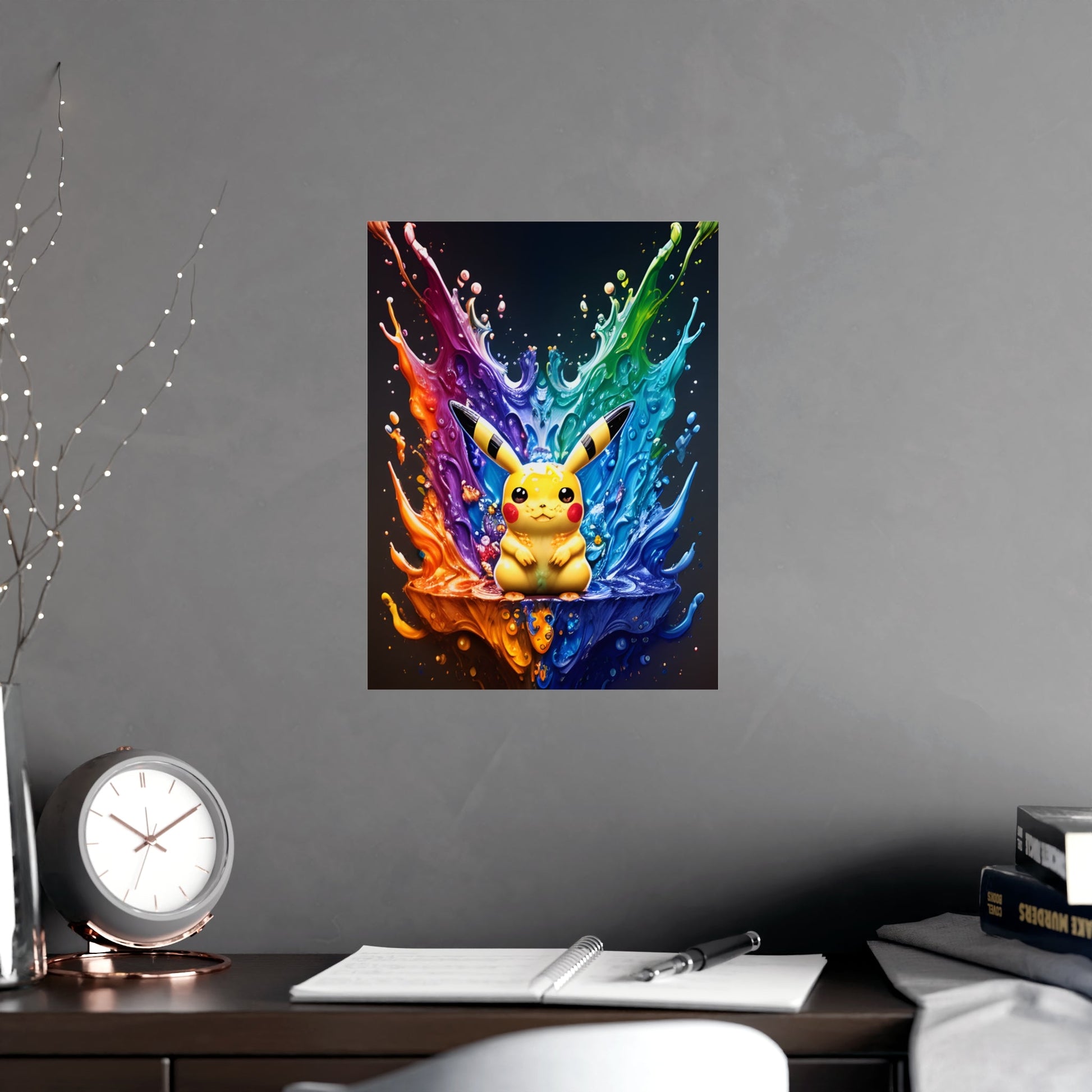 Glimmering Geyser Matte Poster - Pokestalgia LLC