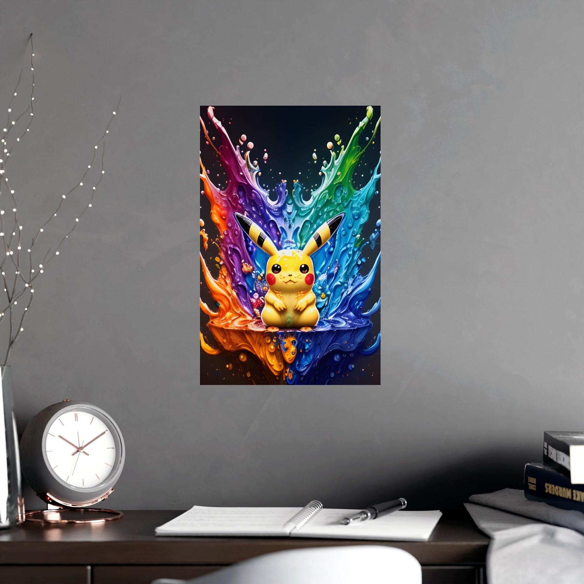 Glimmering Geyser Matte Poster - Pokestalgia LLC