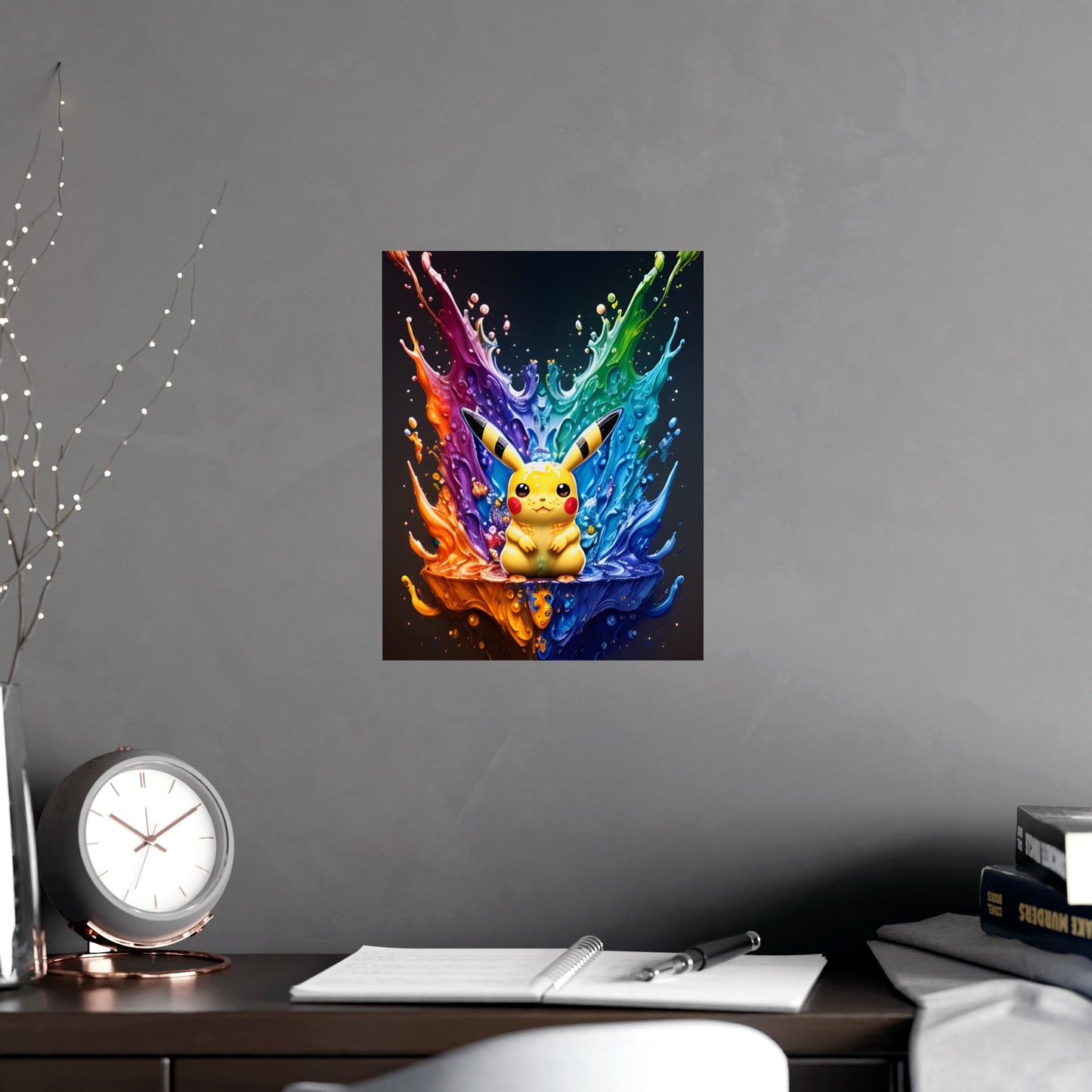 Glimmering Geyser Matte Poster - Pokestalgia LLC