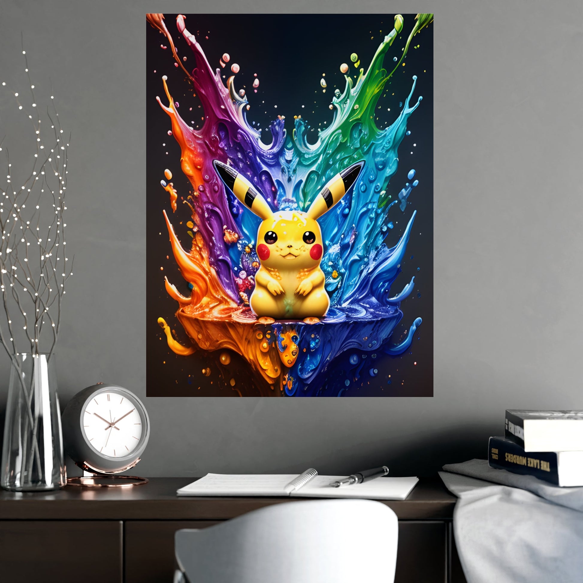 Glimmering Geyser Matte Poster - Pokestalgia LLC