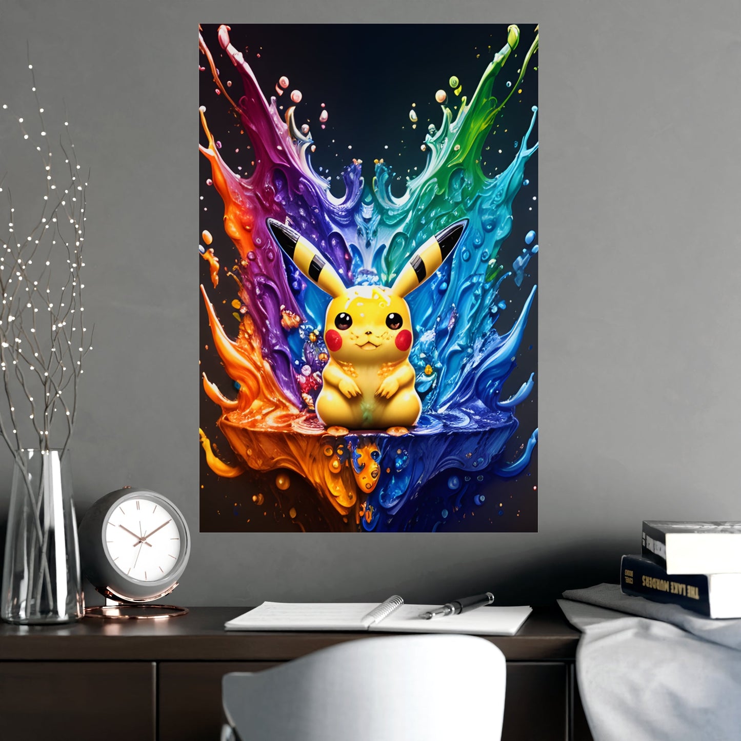 Glimmering Geyser Matte Poster - Pokestalgia LLC