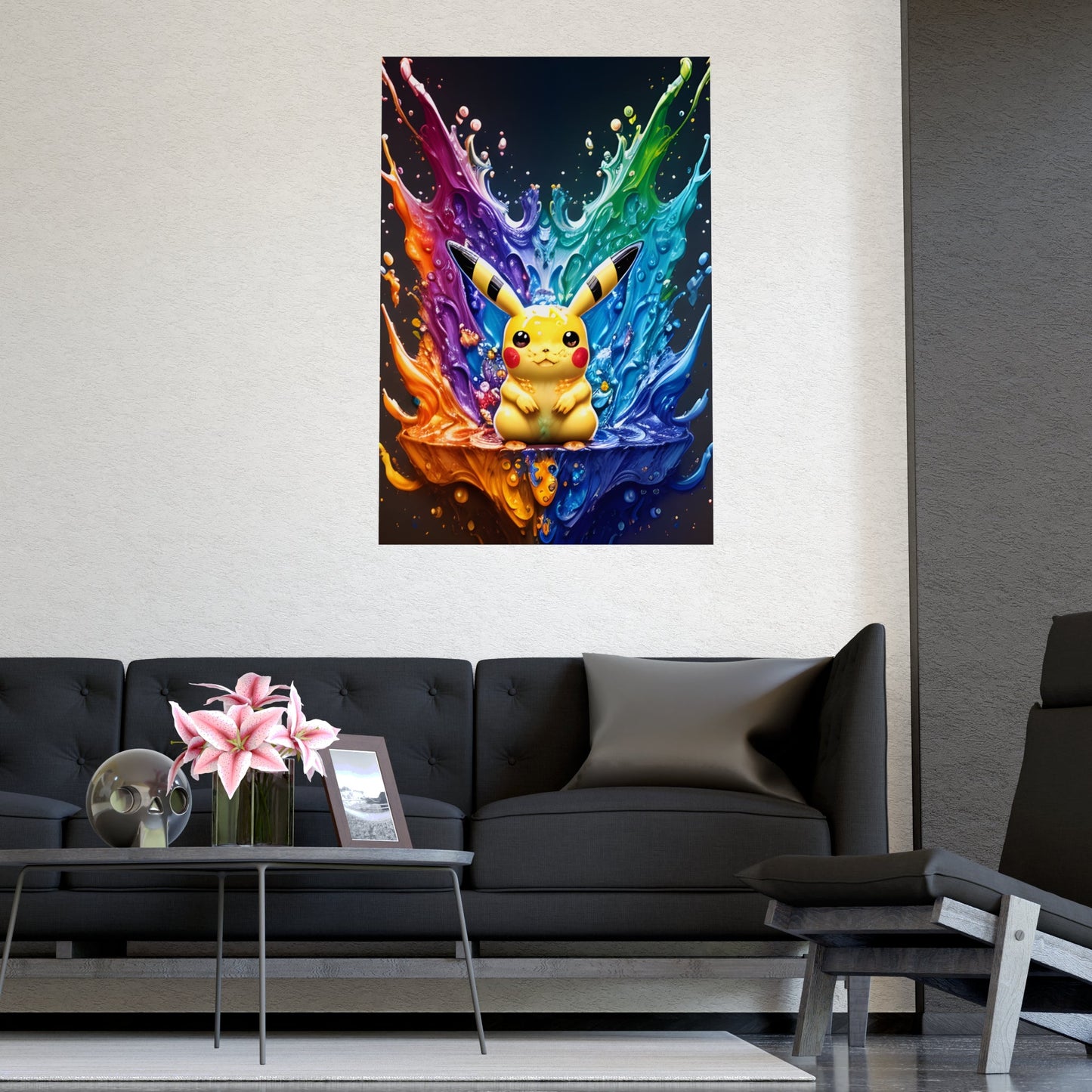 Glimmering Geyser Matte Poster - Pokestalgia LLC