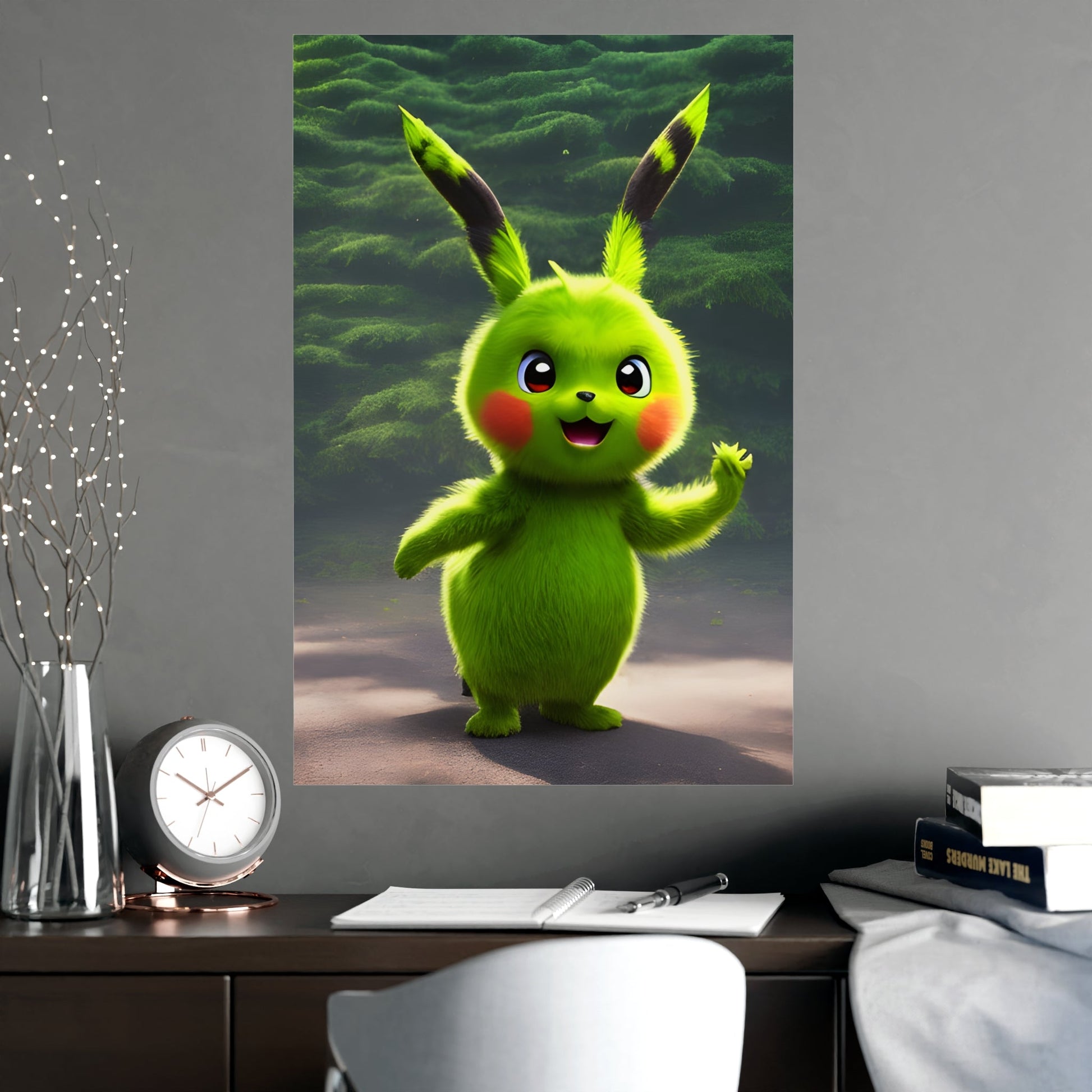 Grinchu Matte Poster - Pokestalgia LLC