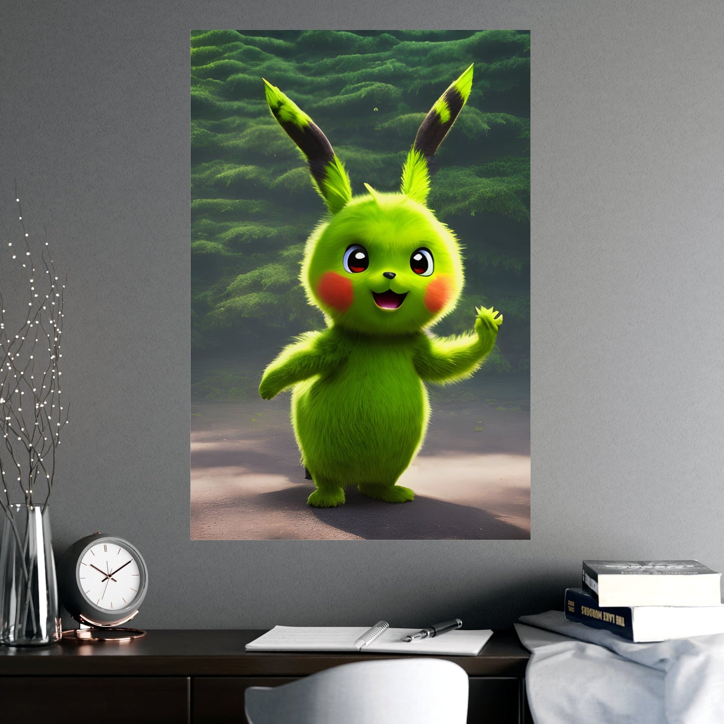 Grinchu Matte Poster - Pokestalgia LLC