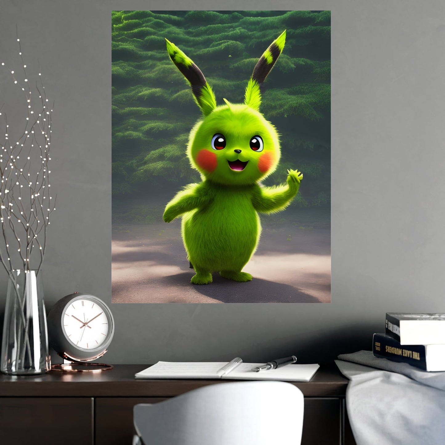 Grinchu Matte Poster - Pokestalgia LLC