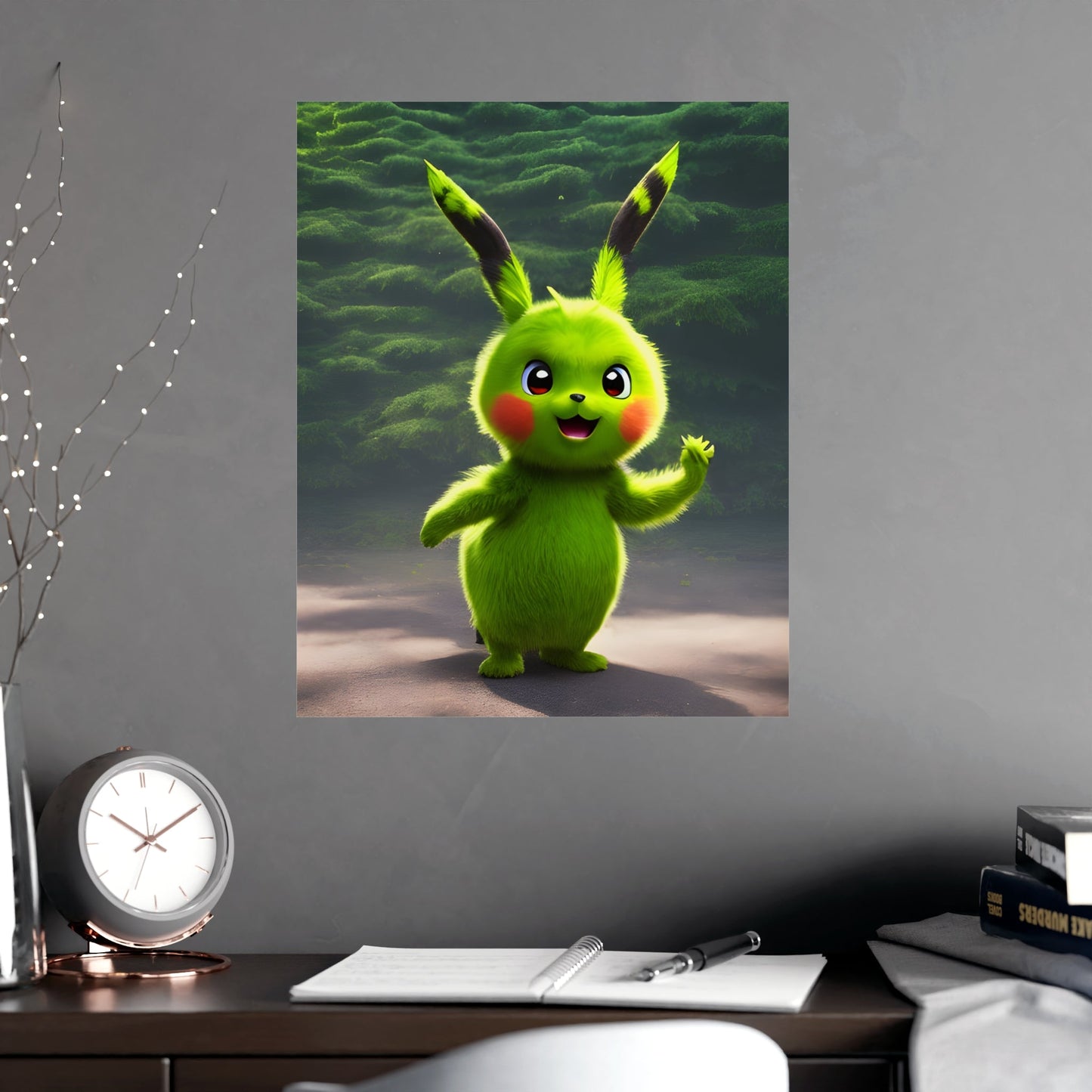 Grinchu Matte Poster - Pokestalgia LLC