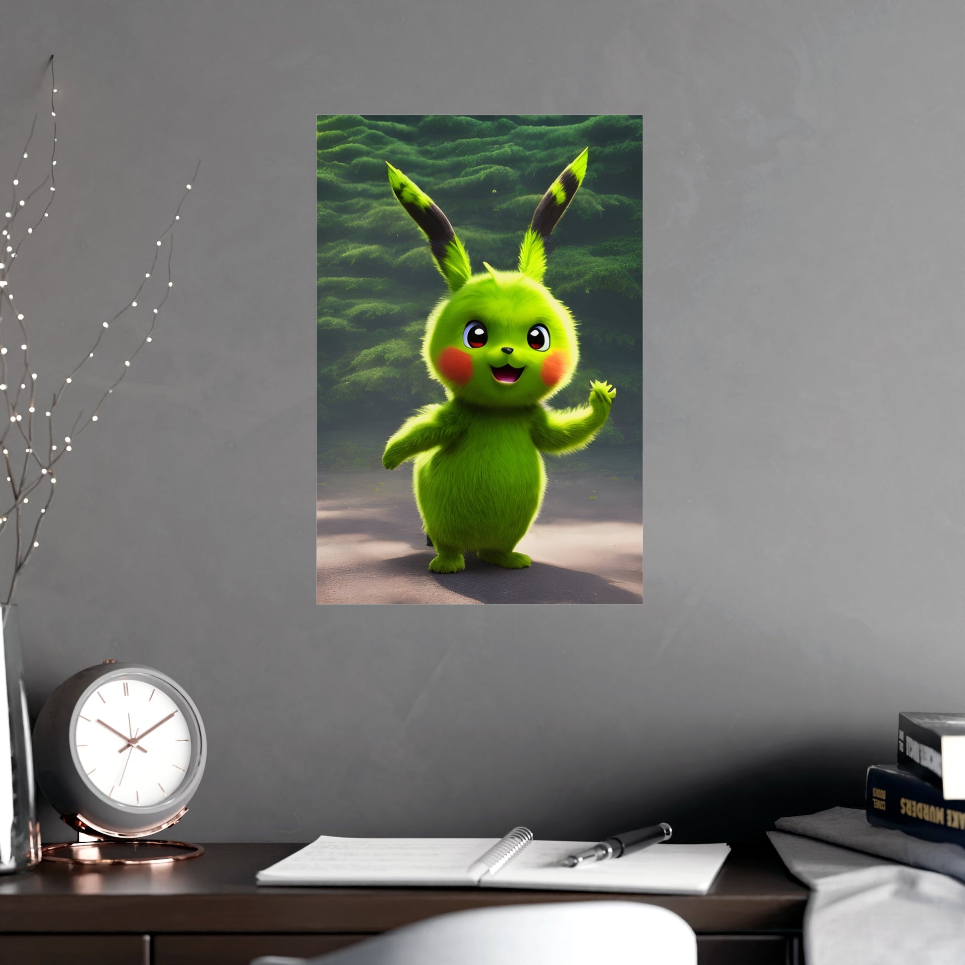 Grinchu Matte Poster - Pokestalgia LLC