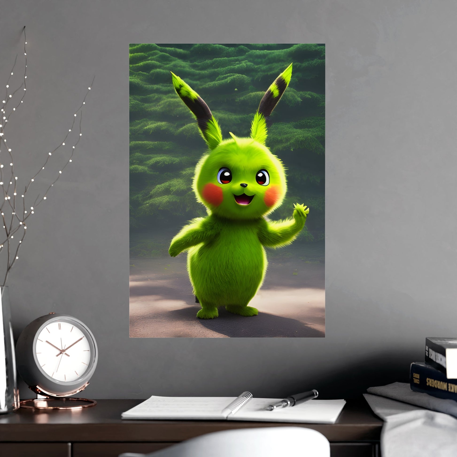 Grinchu Matte Poster - Pokestalgia LLC