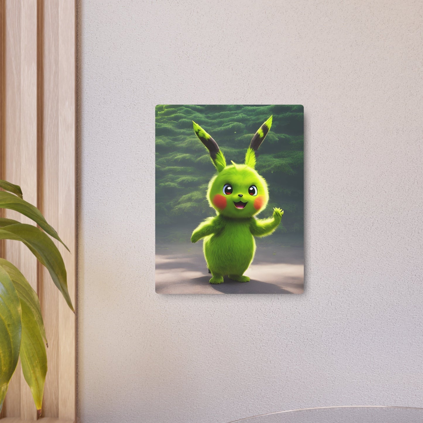 Grinchu Metal Art Sign - Pokestalgia LLC