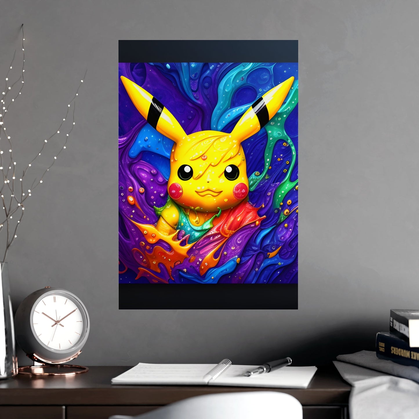 Harmonizing High-Tide Matte Poster - Pokestalgia LLC