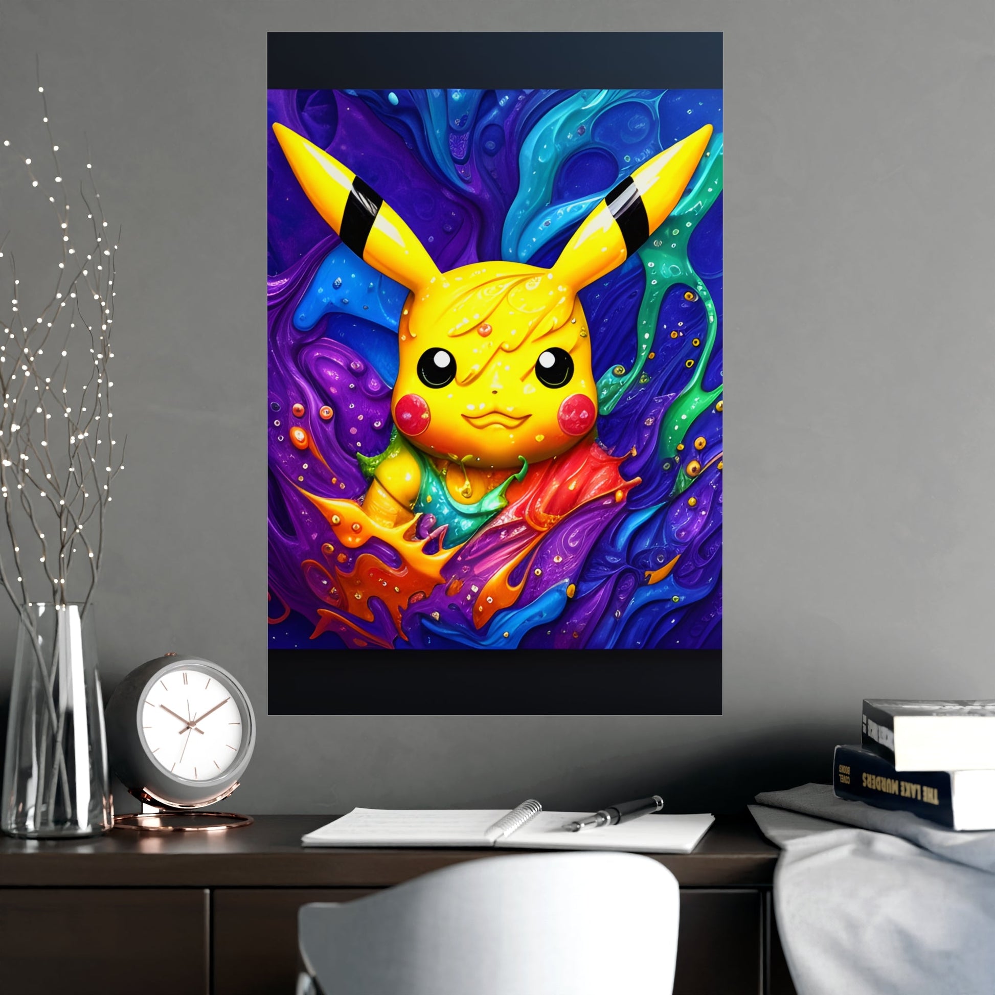 Harmonizing High-Tide Matte Poster - Pokestalgia LLC