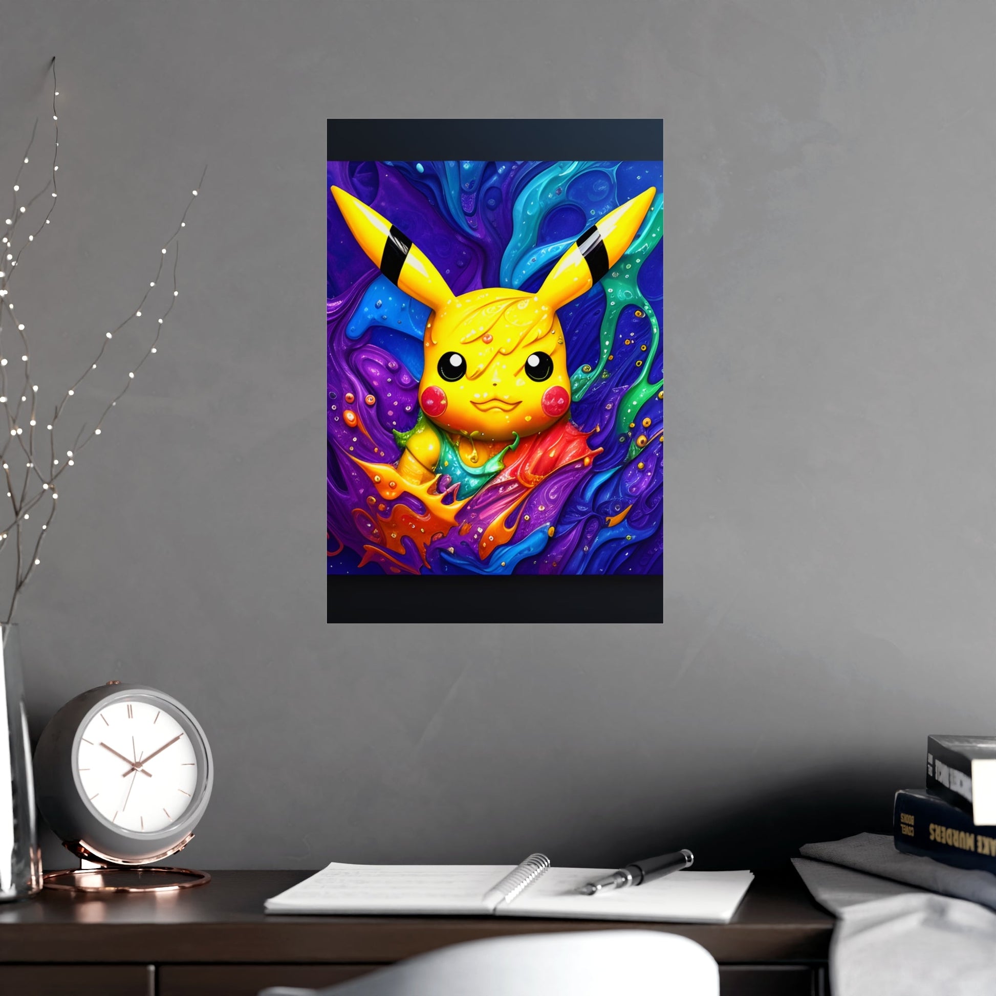 Harmonizing High-Tide Matte Poster - Pokestalgia LLC