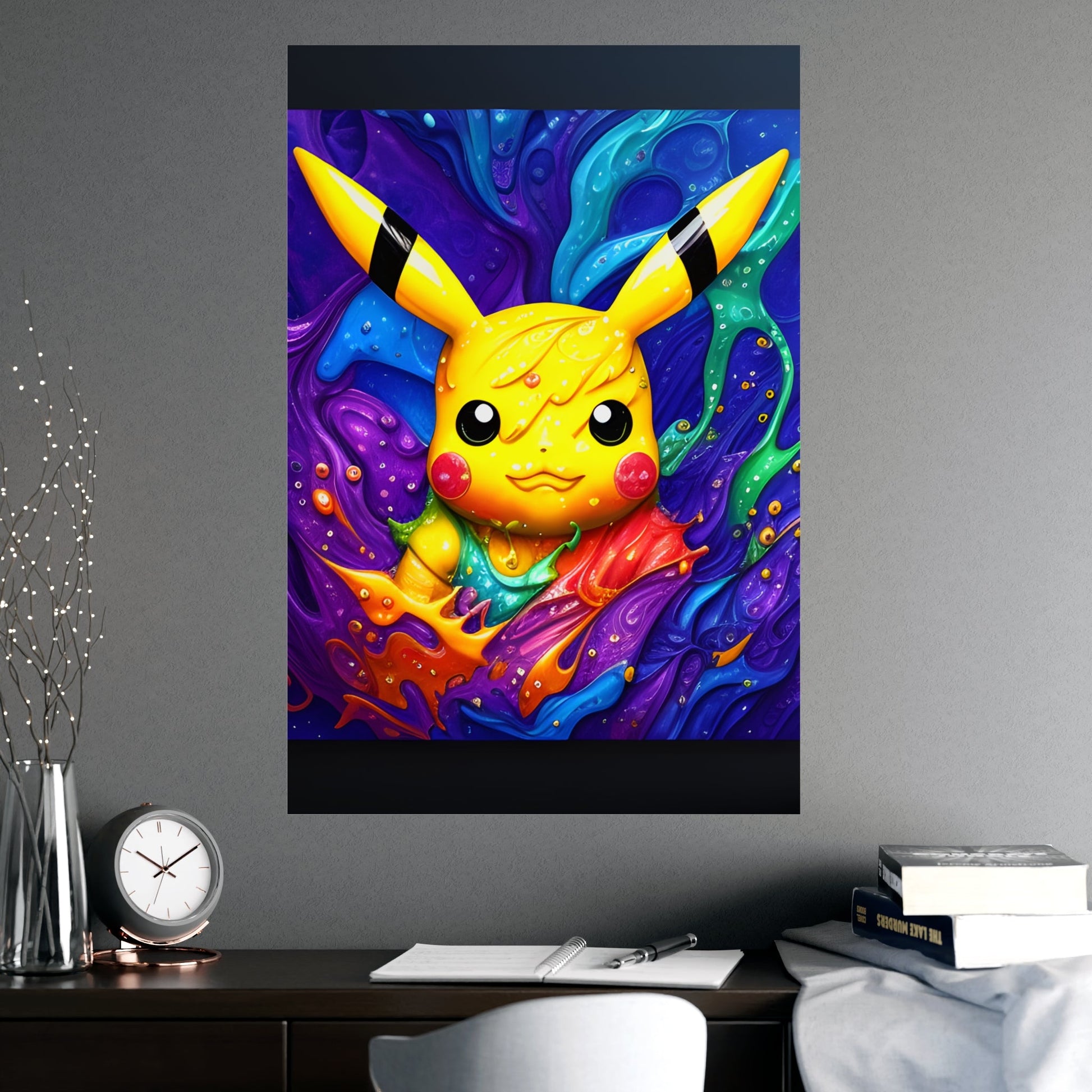 Harmonizing High-Tide Matte Poster - Pokestalgia LLC