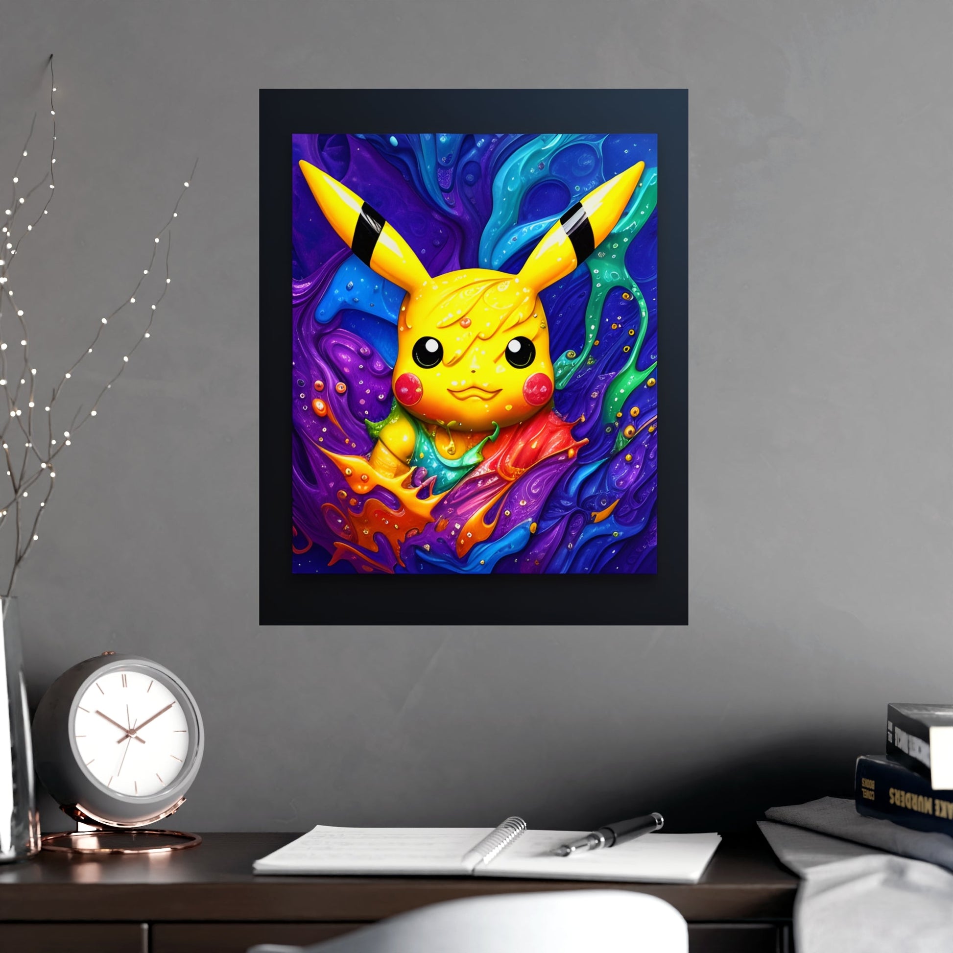 Harmonizing High-Tide Matte Poster - Pokestalgia LLC