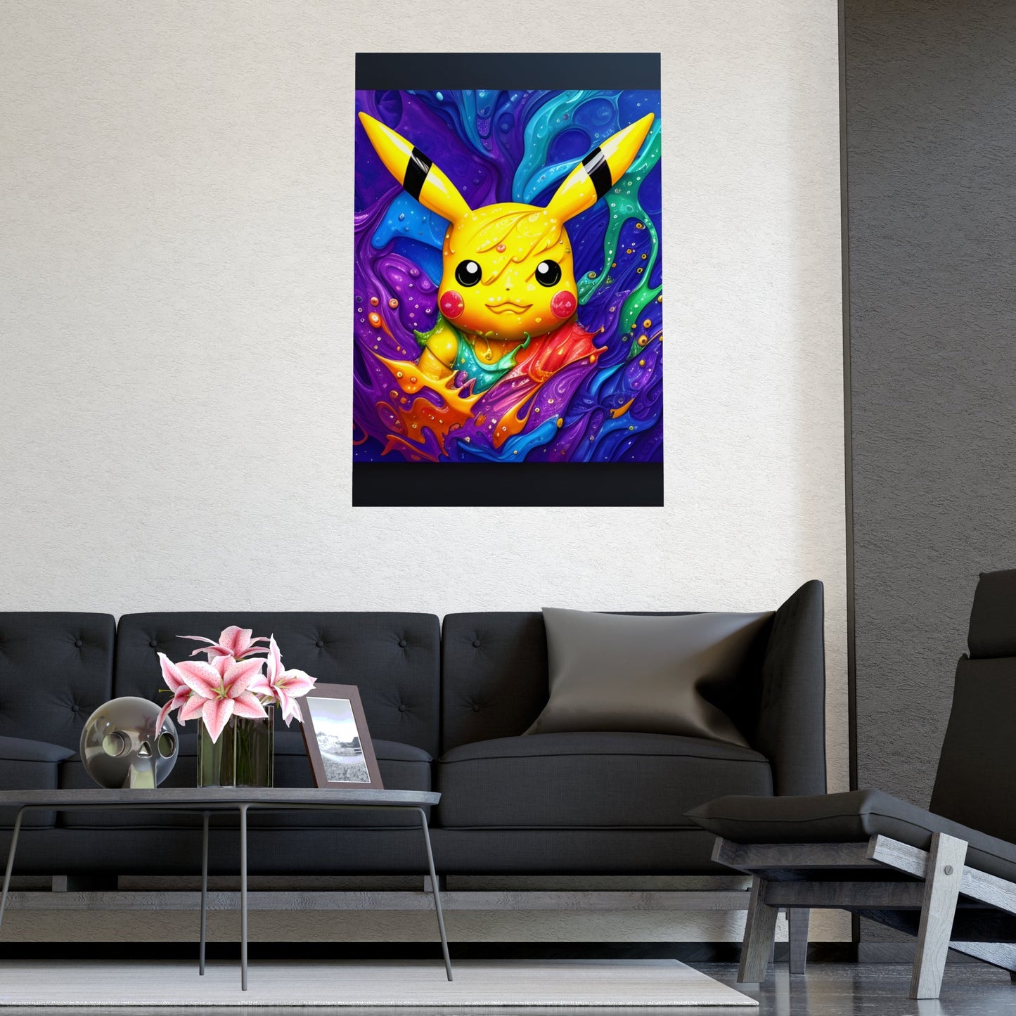 Harmonizing High-Tide Matte Poster - Pokestalgia LLC