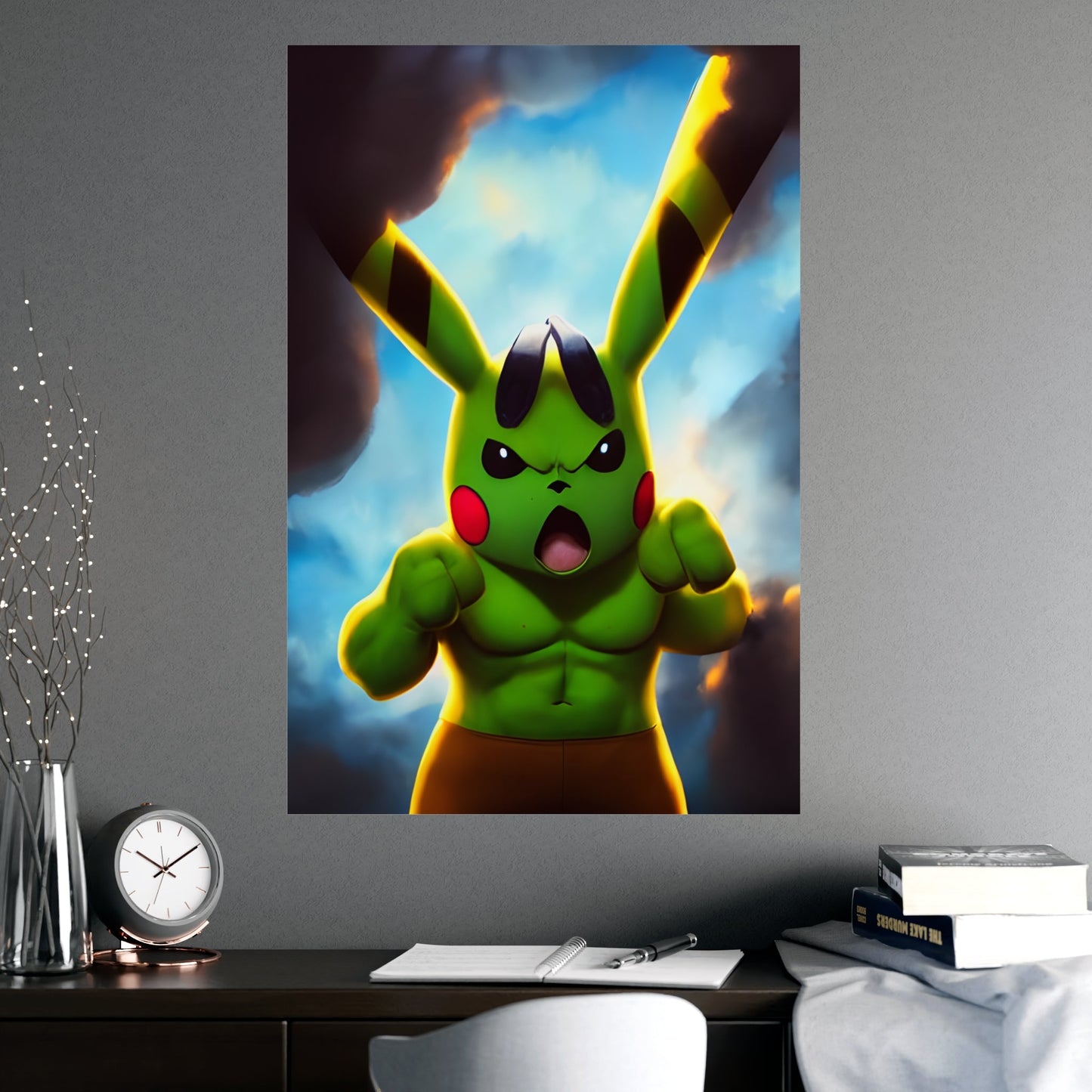 Hulkchu Matte Poster - Pokestalgia LLC