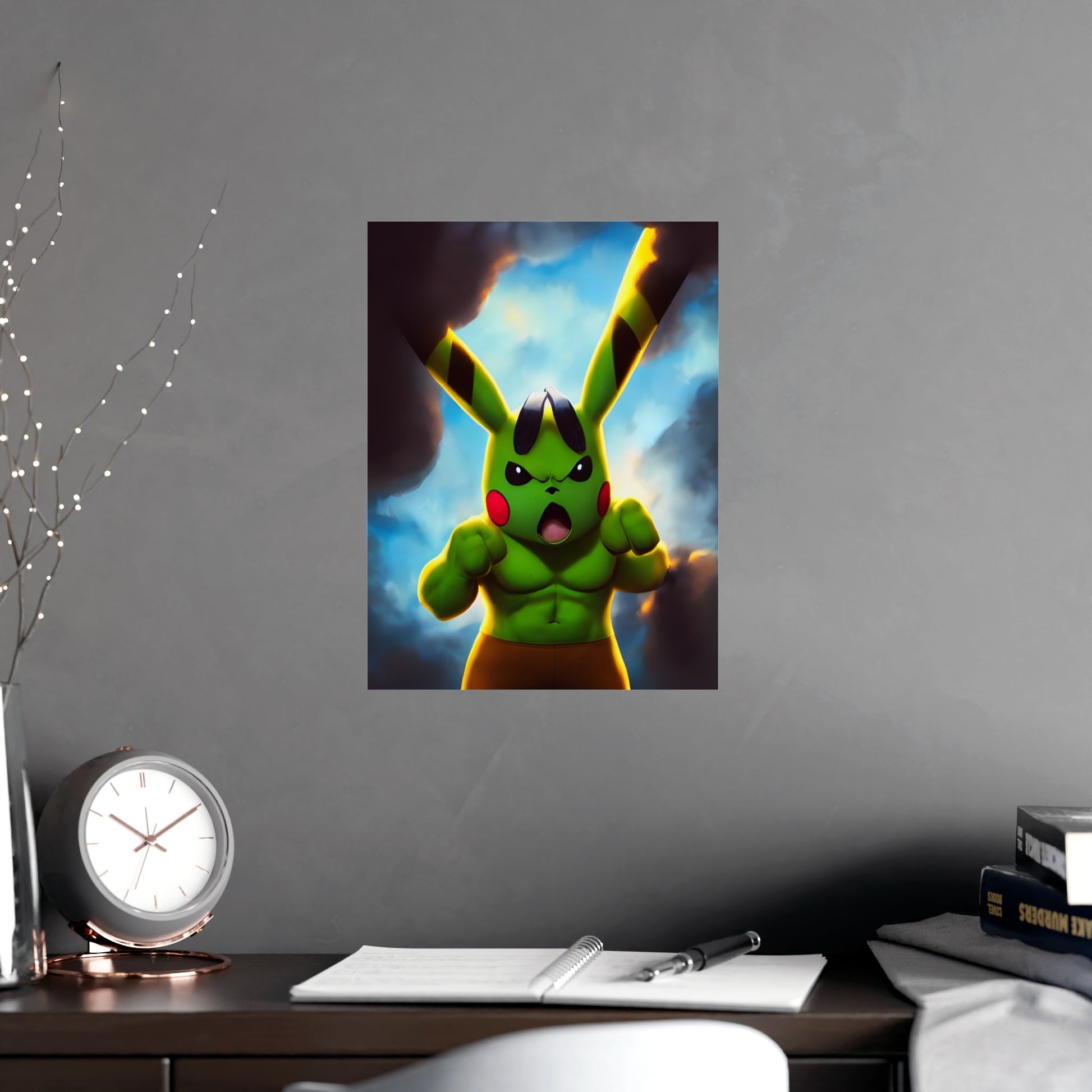 Hulkchu Matte Poster - Pokestalgia LLC