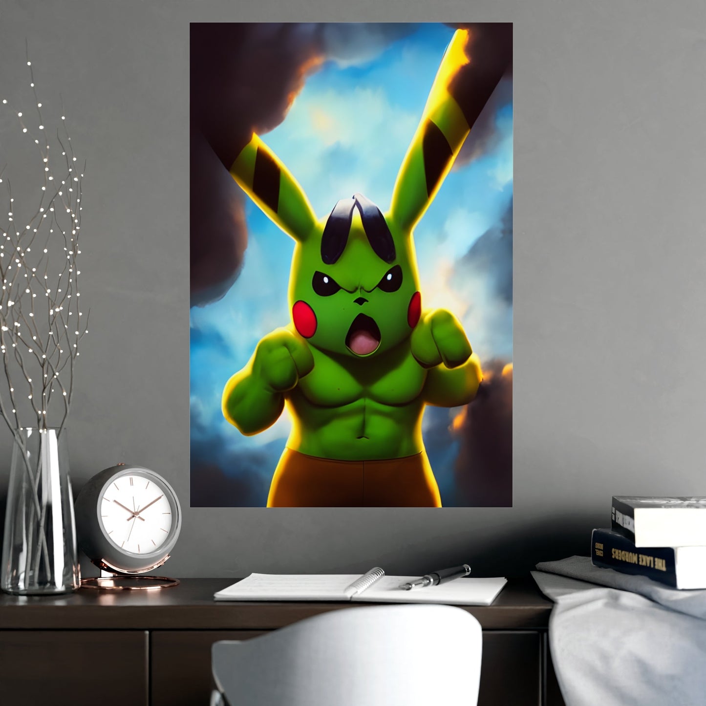 Hulkchu Matte Poster - Pokestalgia LLC