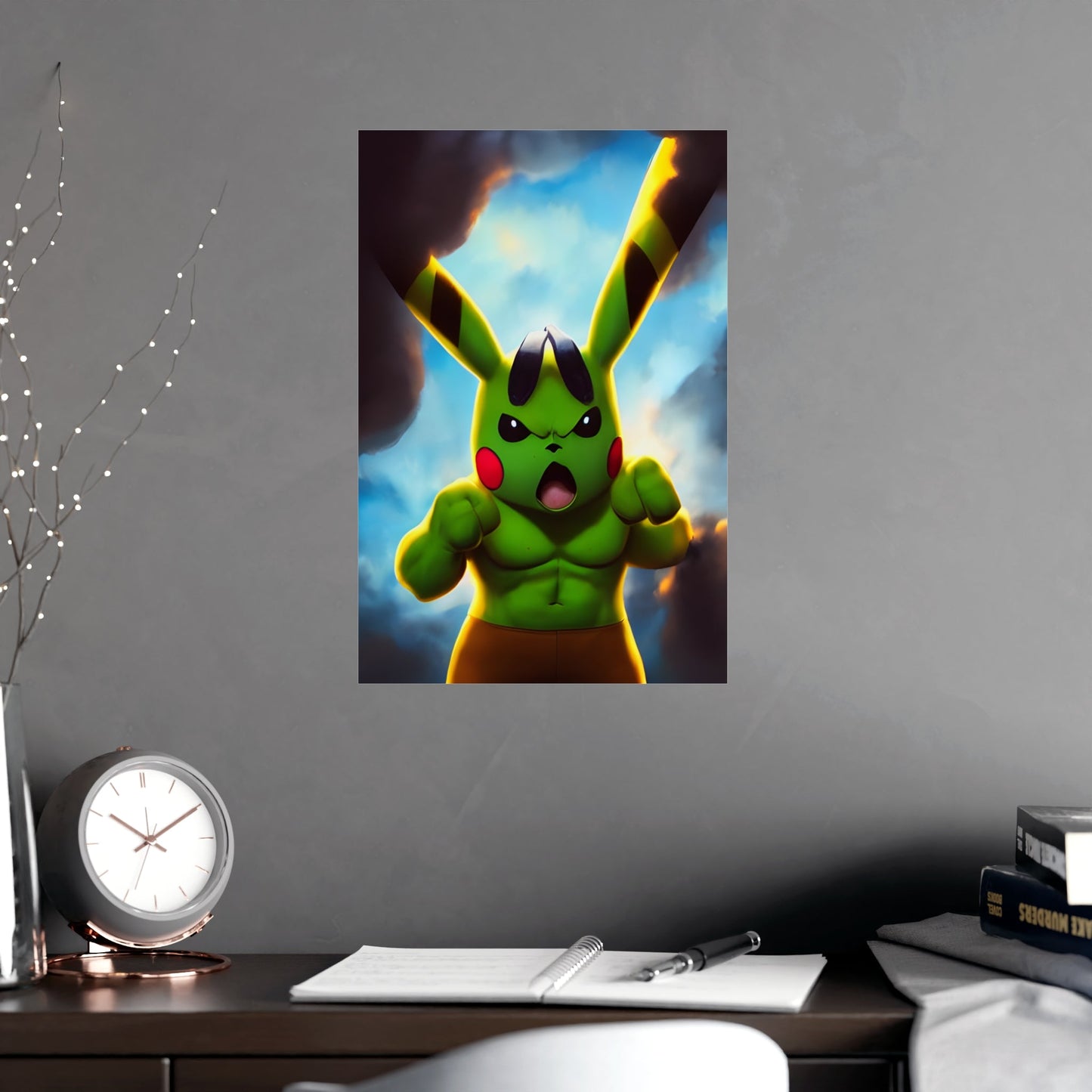 Hulkchu Matte Poster - Pokestalgia LLC