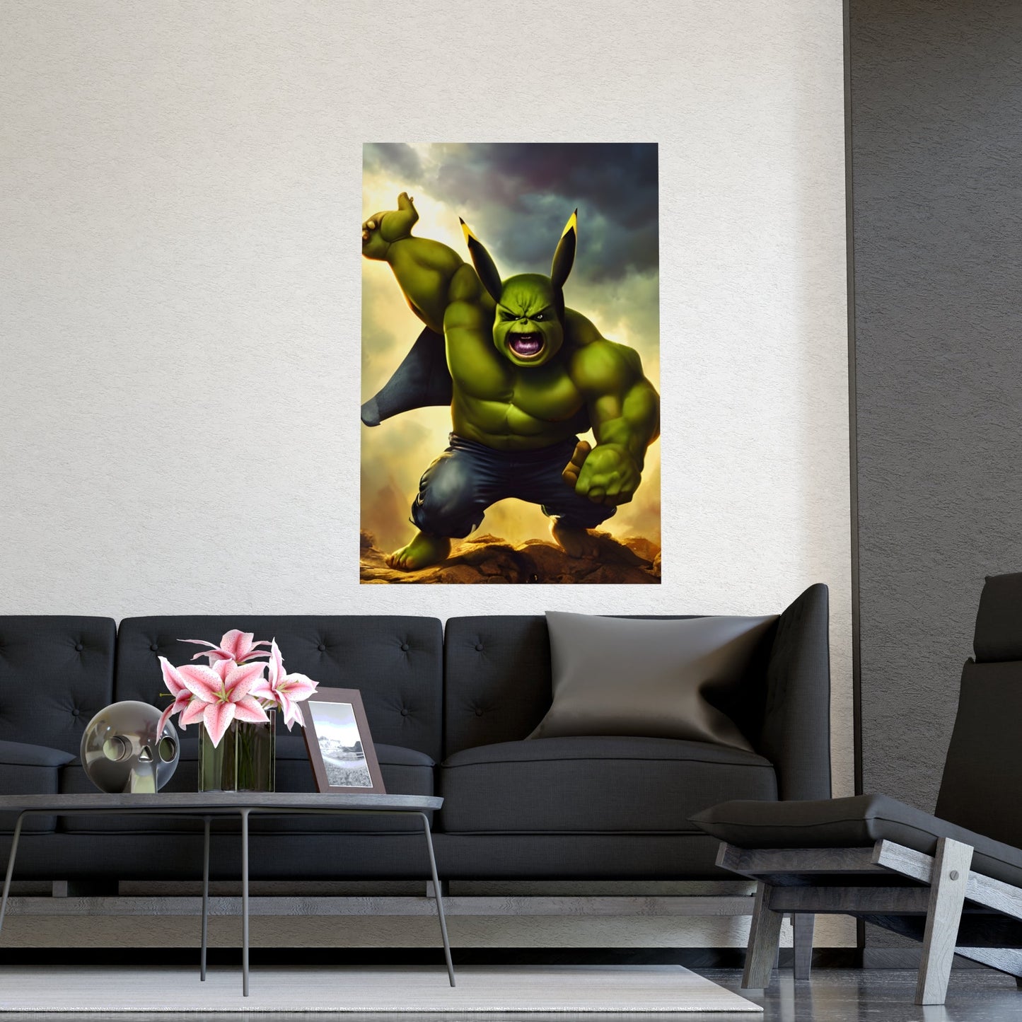 Hulkchu Matte Poster - Pokestalgia LLC