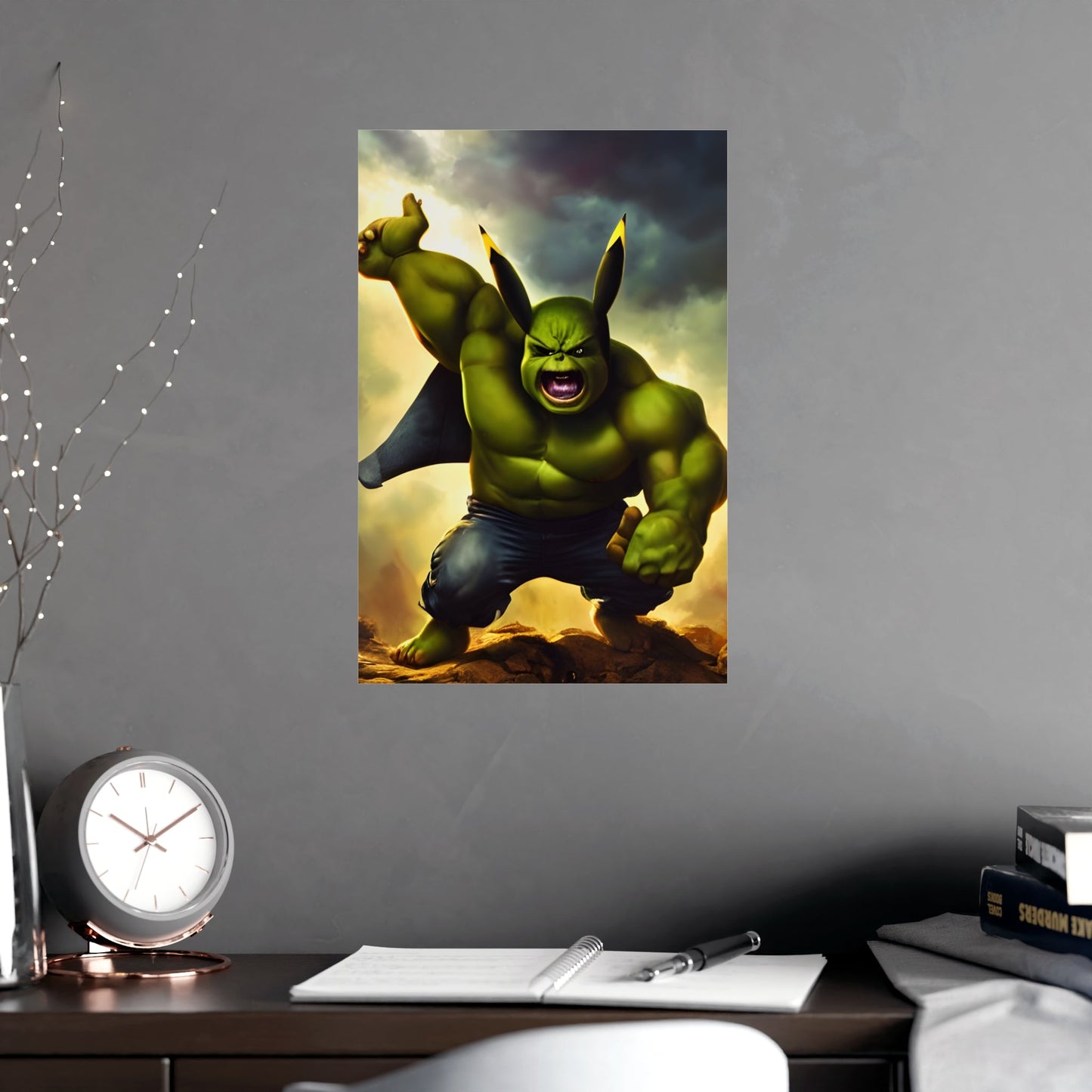 Hulkchu Matte Poster - Pokestalgia LLC