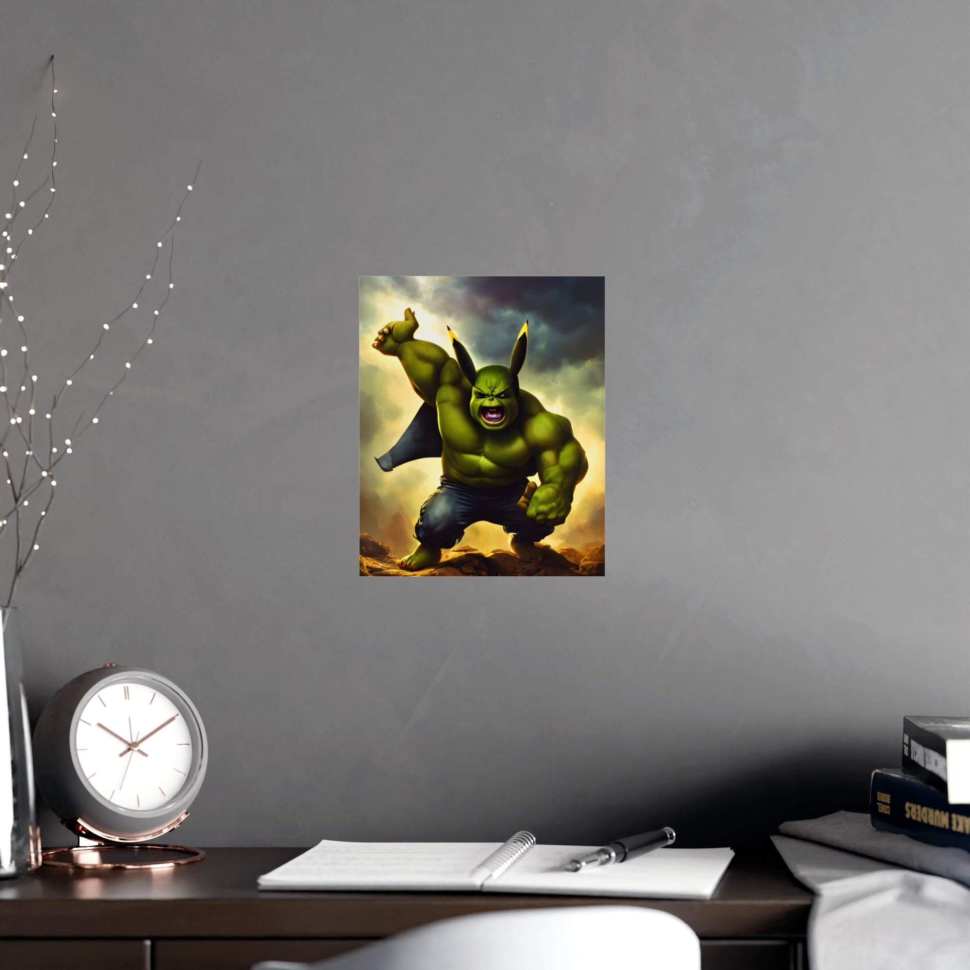 Hulkchu Matte Poster - Pokestalgia LLC