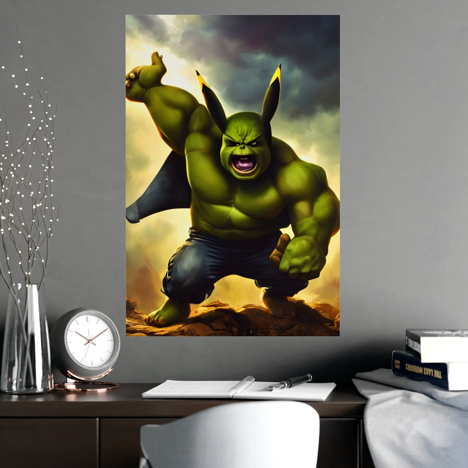 Hulkchu Matte Poster - Pokestalgia LLC