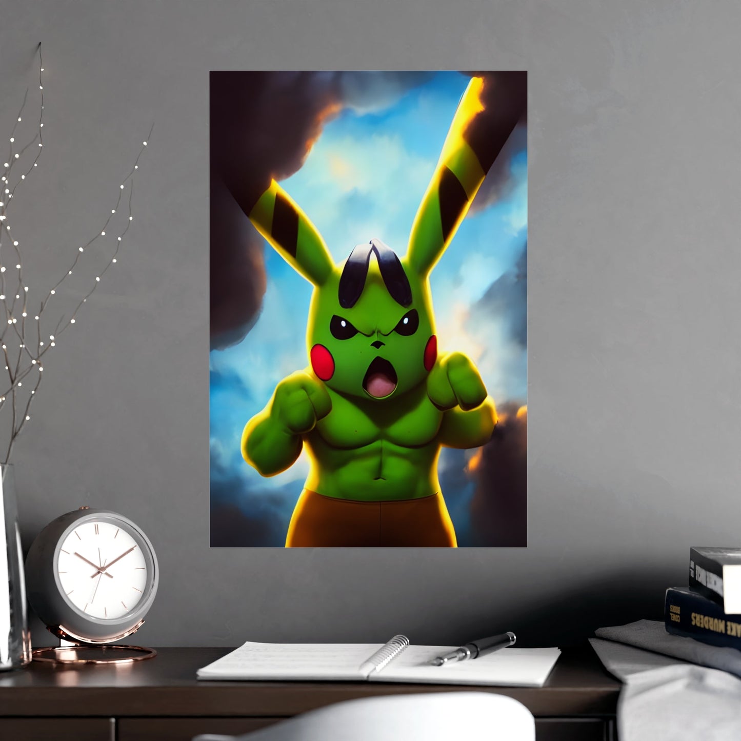 Hulkchu Matte Poster - Pokestalgia LLC