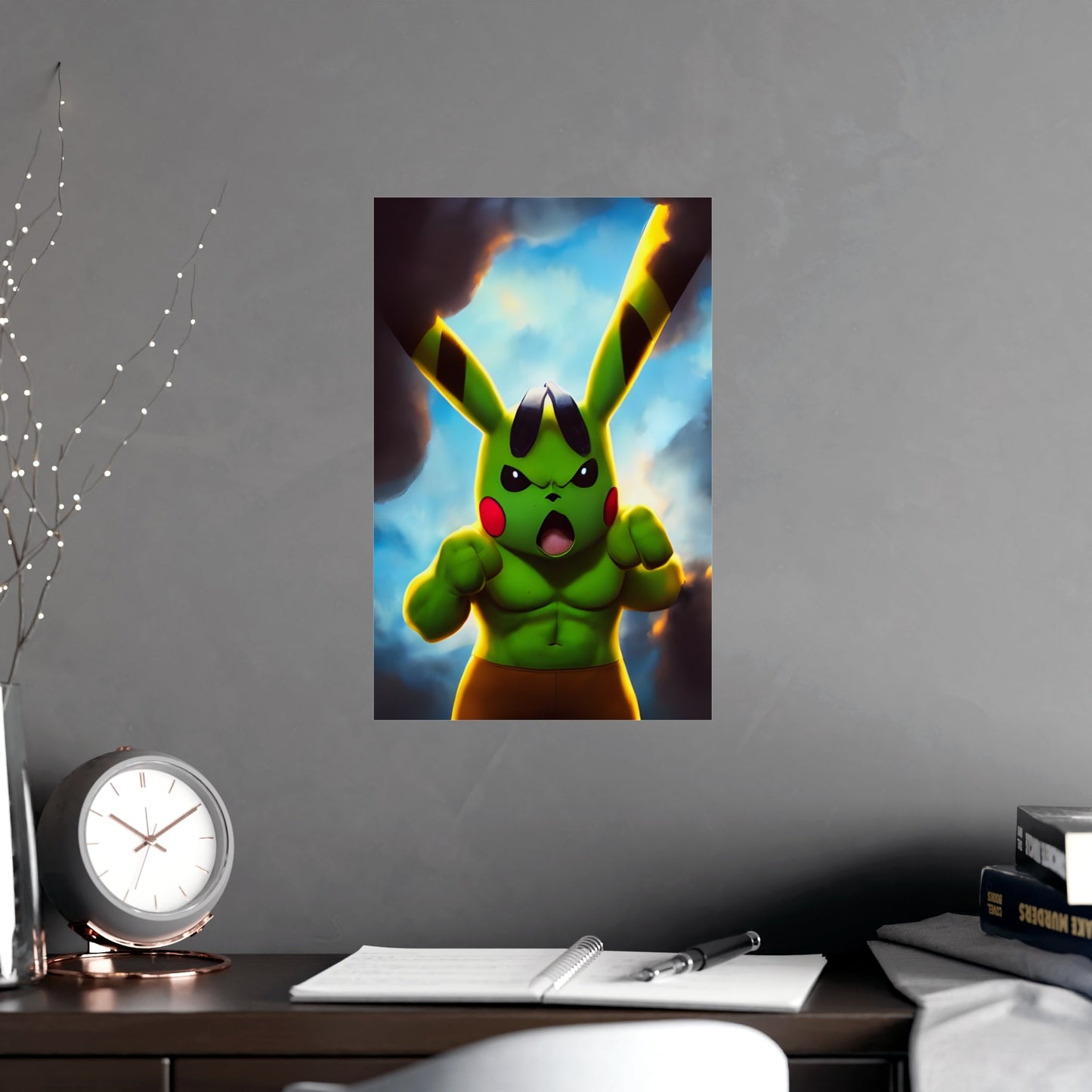 Hulkchu Matte Poster - Pokestalgia LLC