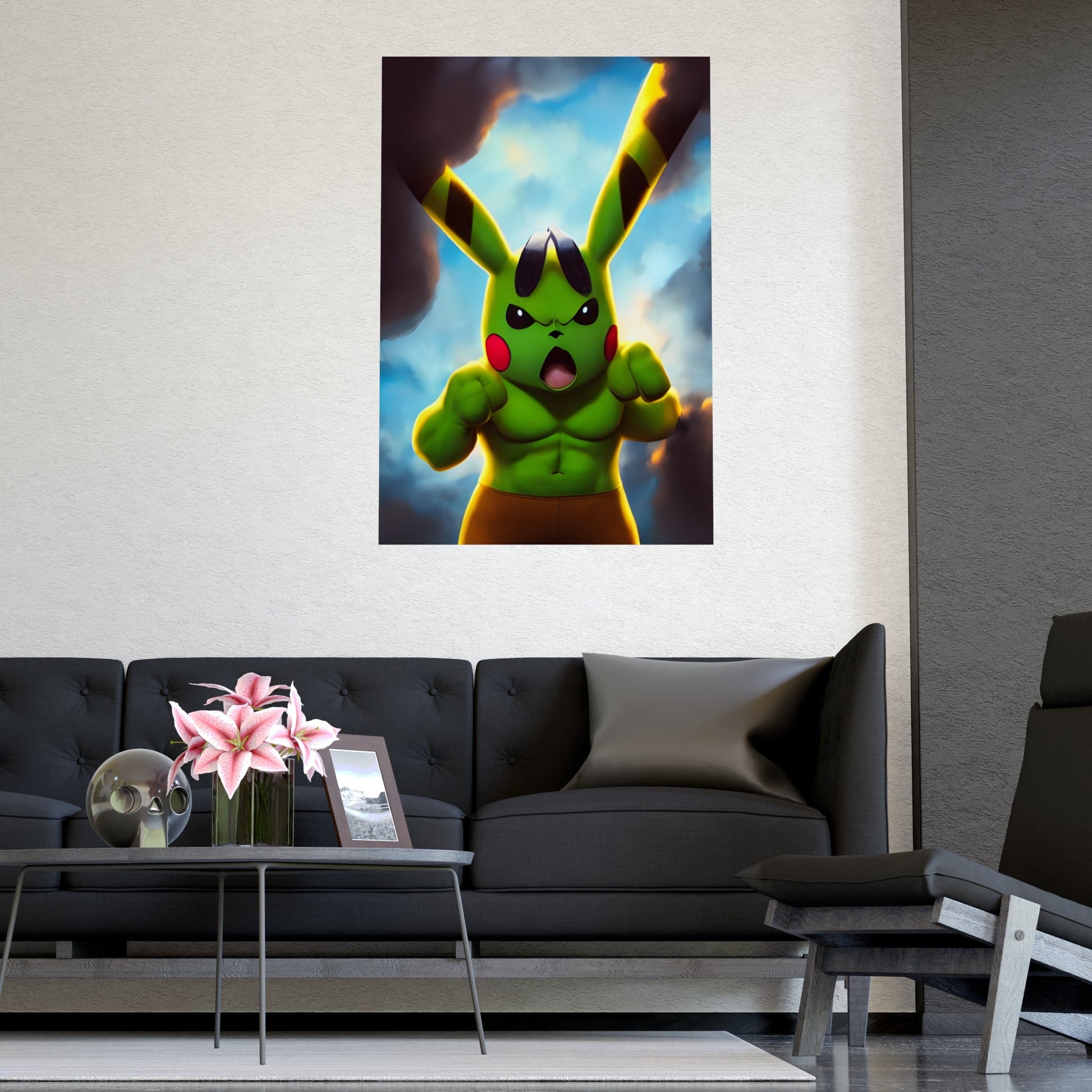 Hulkchu Matte Poster - Pokestalgia LLC