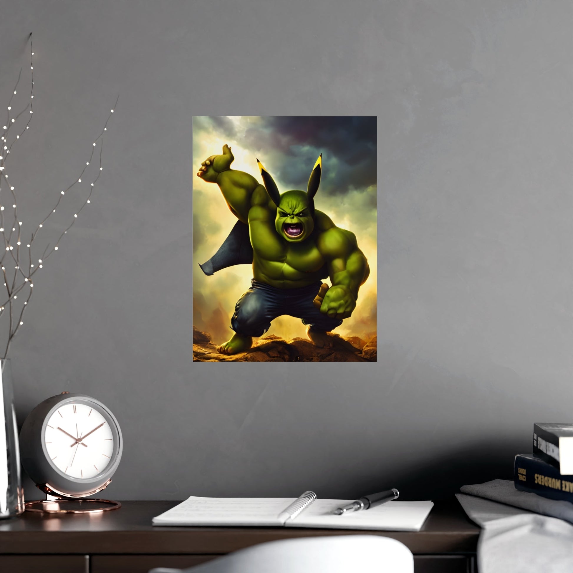 Hulkchu Matte Poster - Pokestalgia LLC