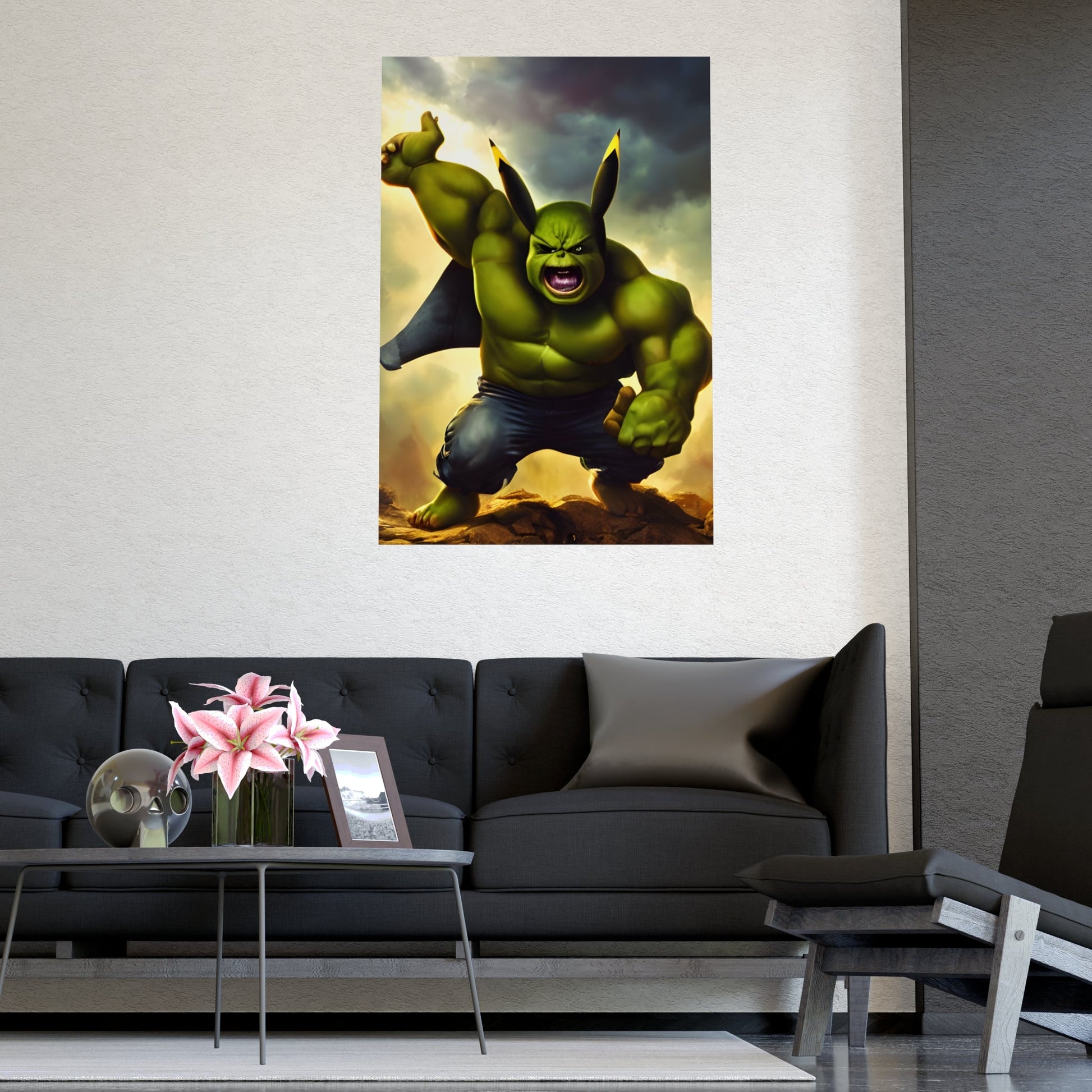 Hulkchu Matte Poster - Pokestalgia LLC