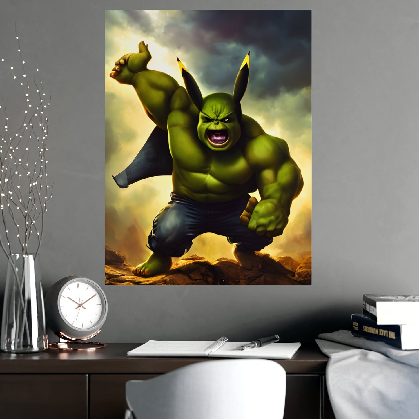 Hulkchu Matte Poster - Pokestalgia LLC