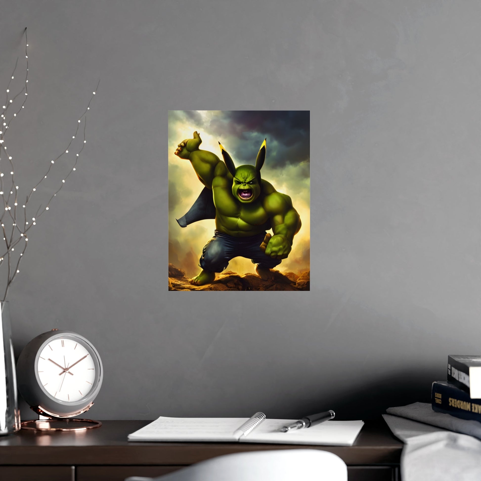 Hulkchu Matte Poster - Pokestalgia LLC