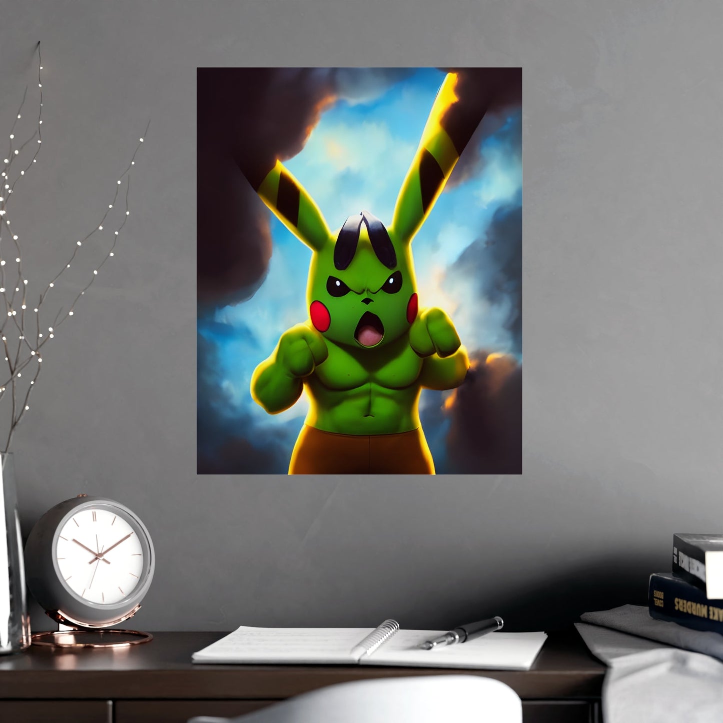 Hulkchu Matte Poster - Pokestalgia LLC