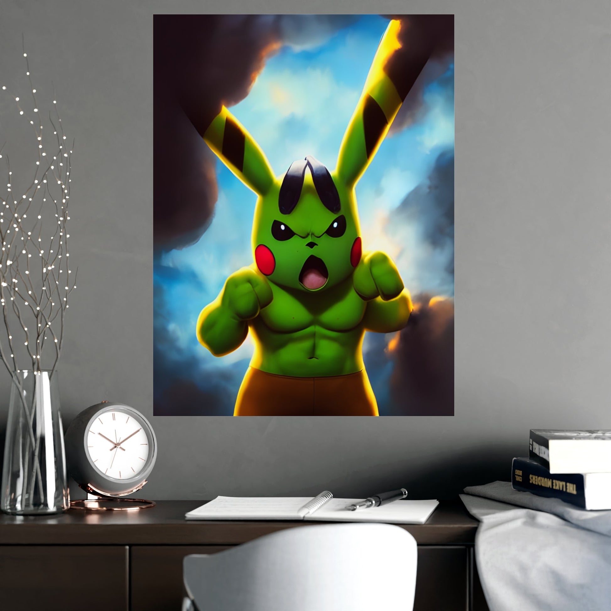 Hulkchu Matte Poster - Pokestalgia LLC