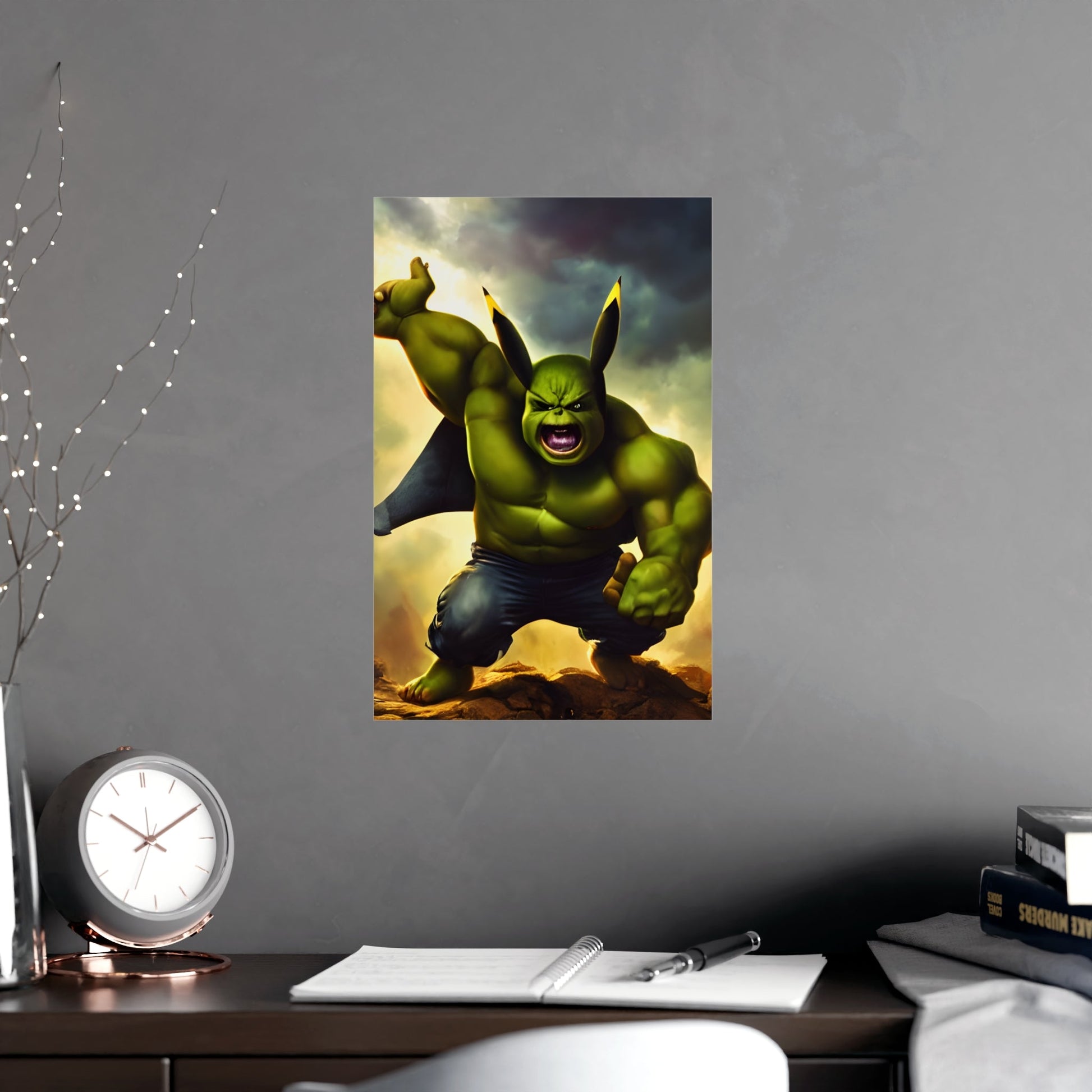 Hulkchu Matte Poster - Pokestalgia LLC