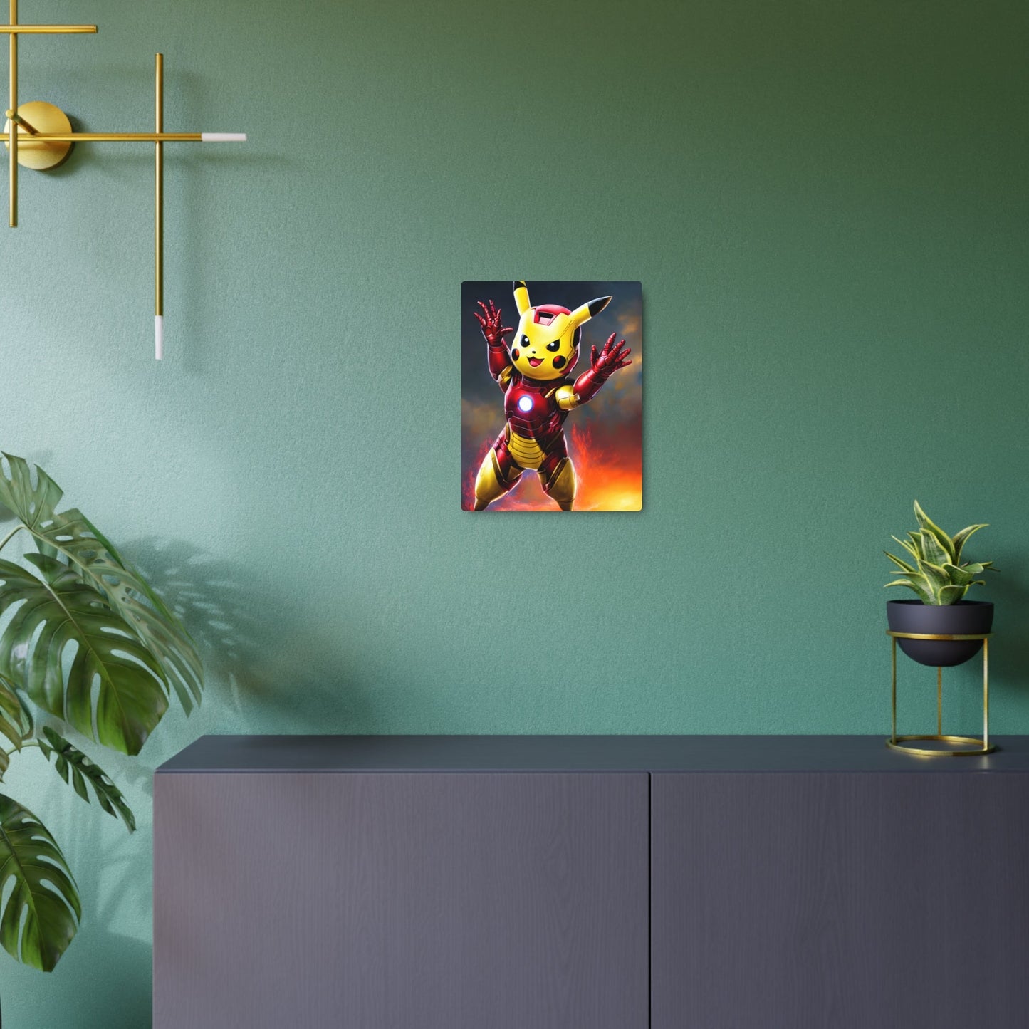 Ironchu Metal Art Sign - Pokestalgia LLC