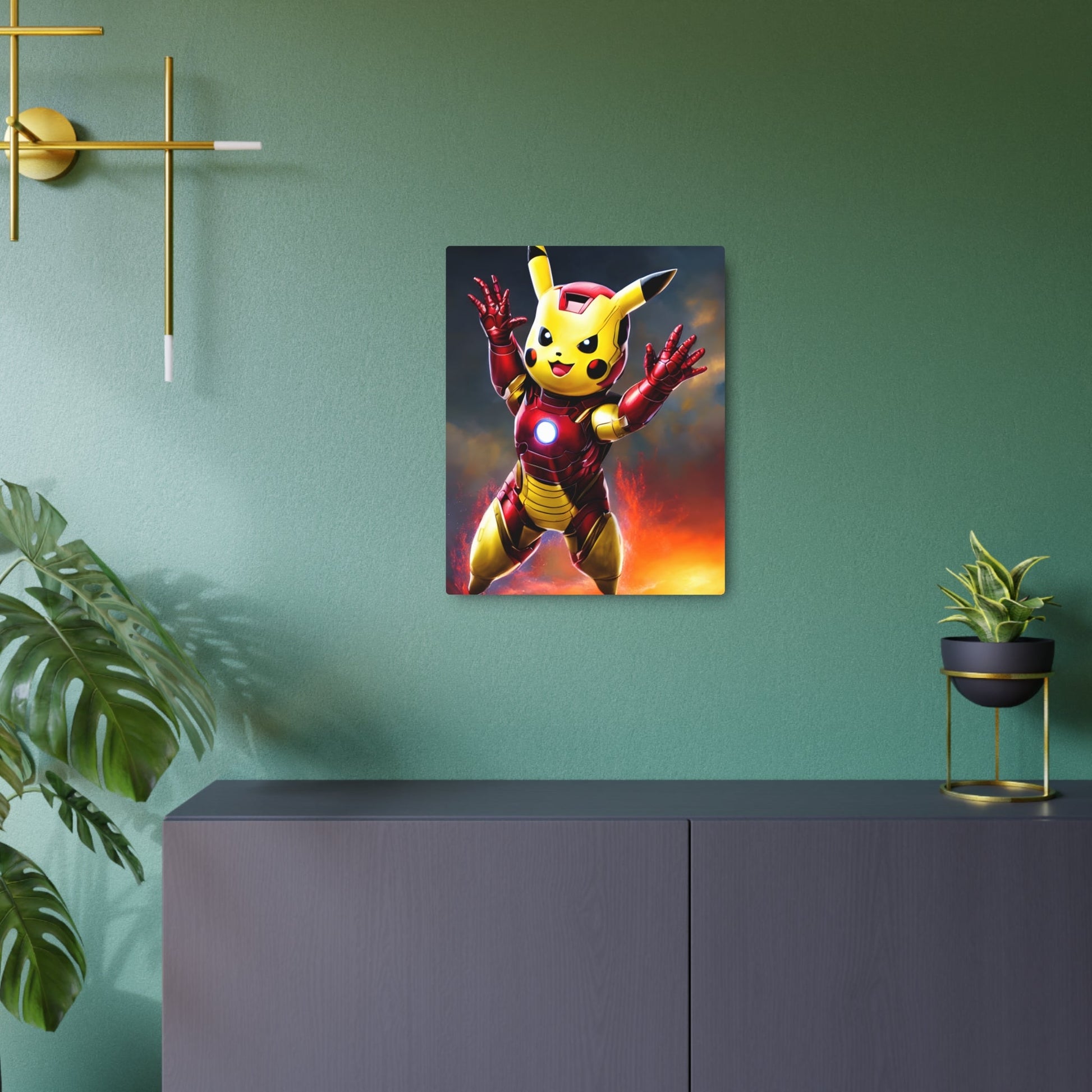 Ironchu Metal Art Sign - Pokestalgia LLC