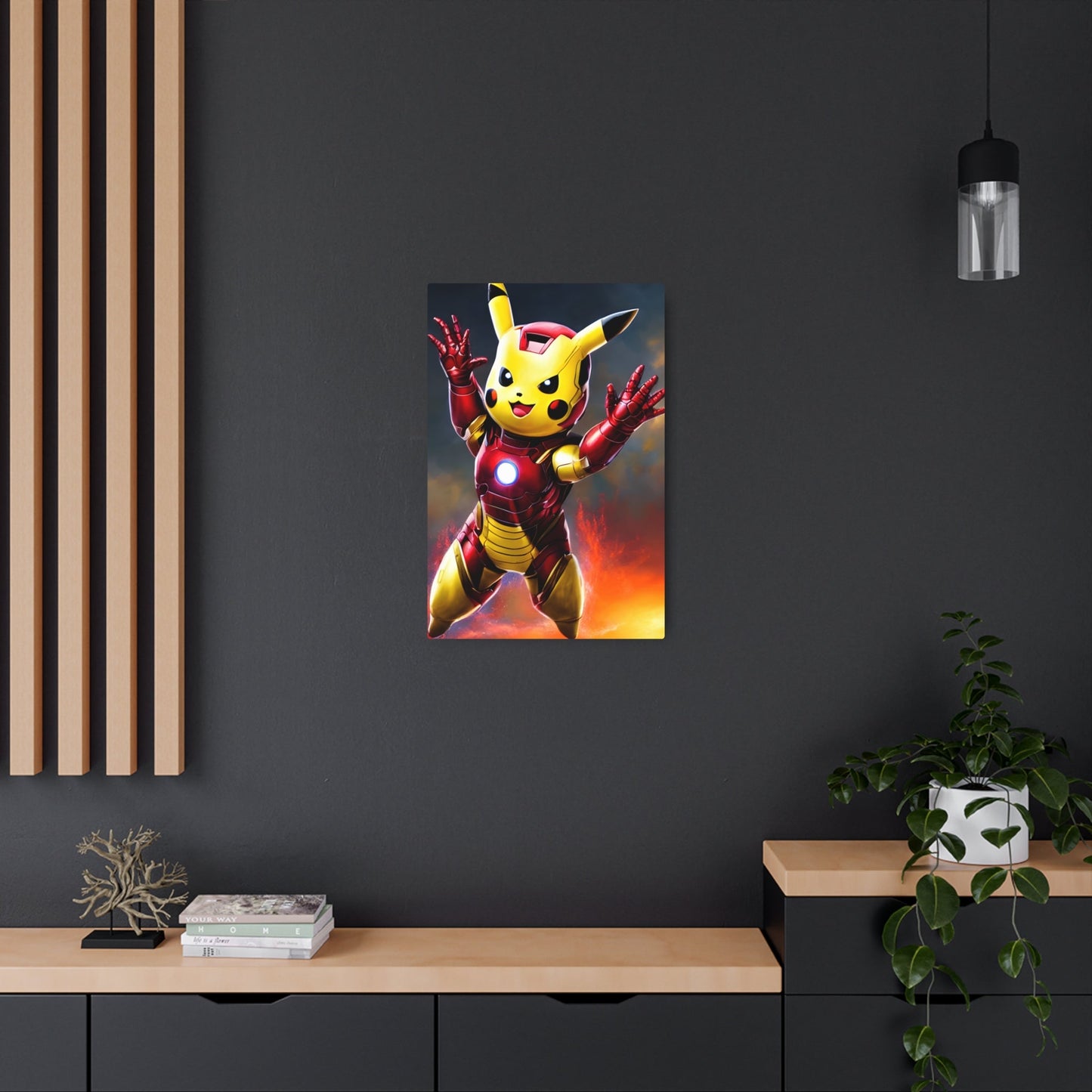 Ironchu Metal Art Sign - Pokestalgia LLC