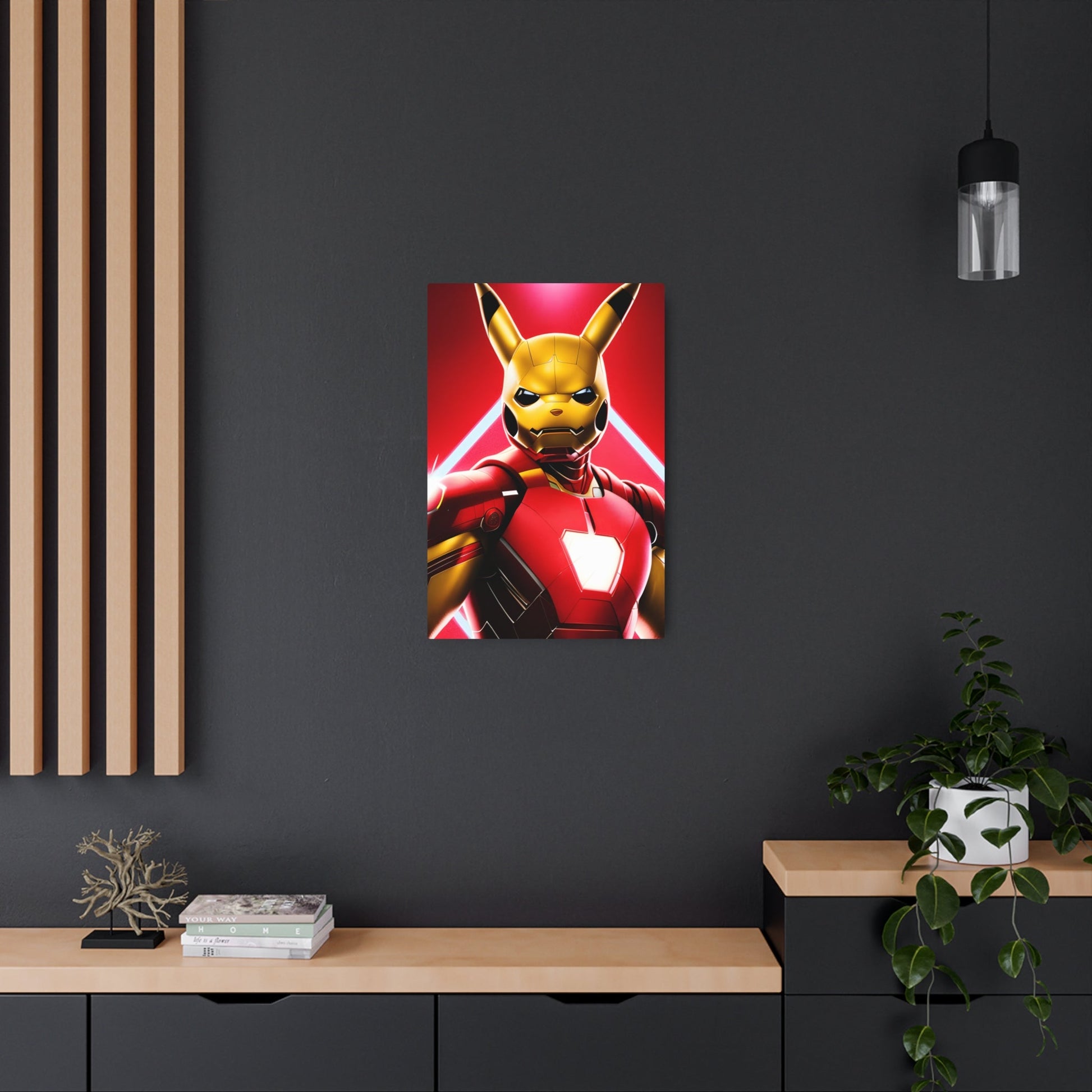 Ironchu Metal Art Sign - Pokestalgia LLC