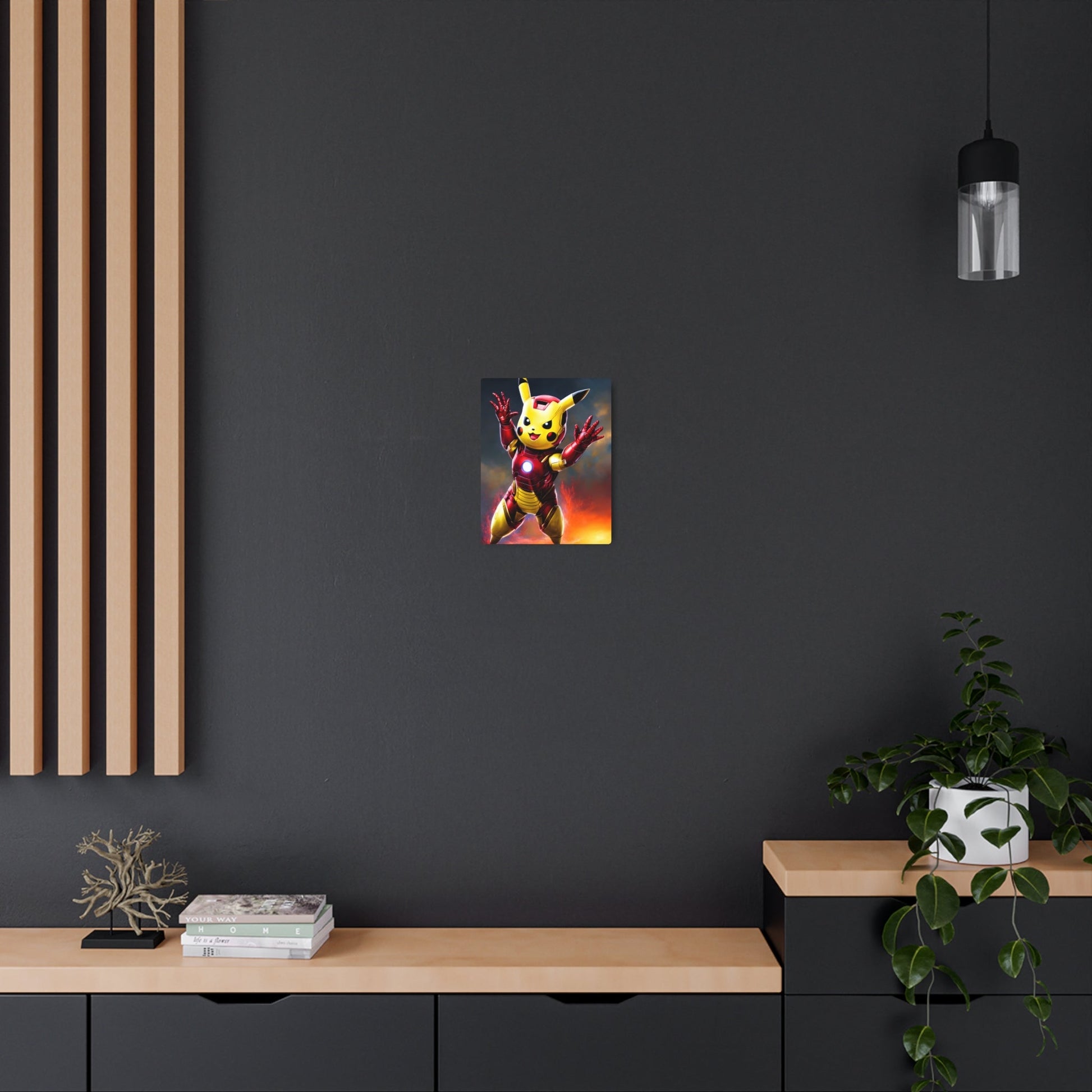 Ironchu Metal Art Sign - Pokestalgia LLC