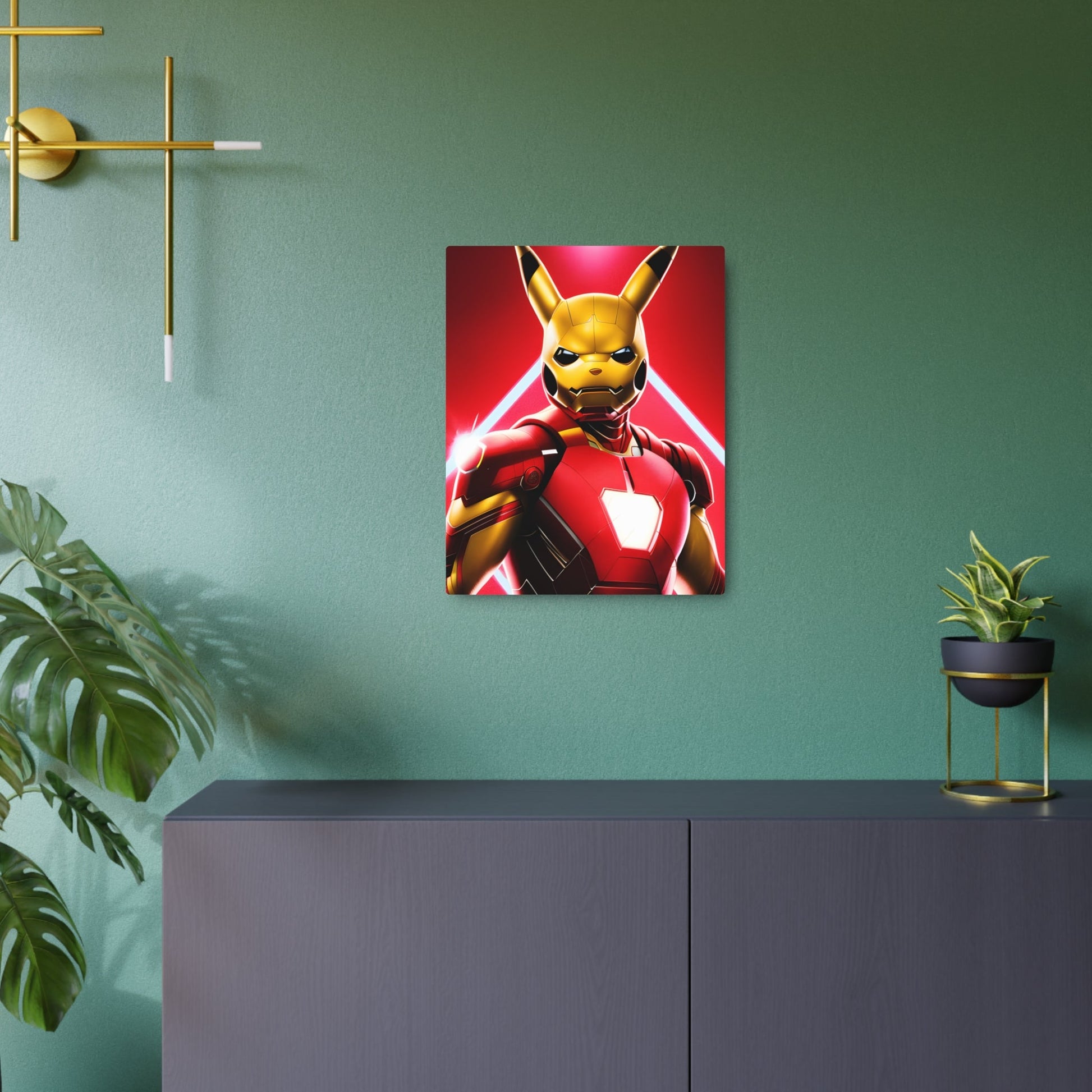 Ironchu Metal Art Sign - Pokestalgia LLC