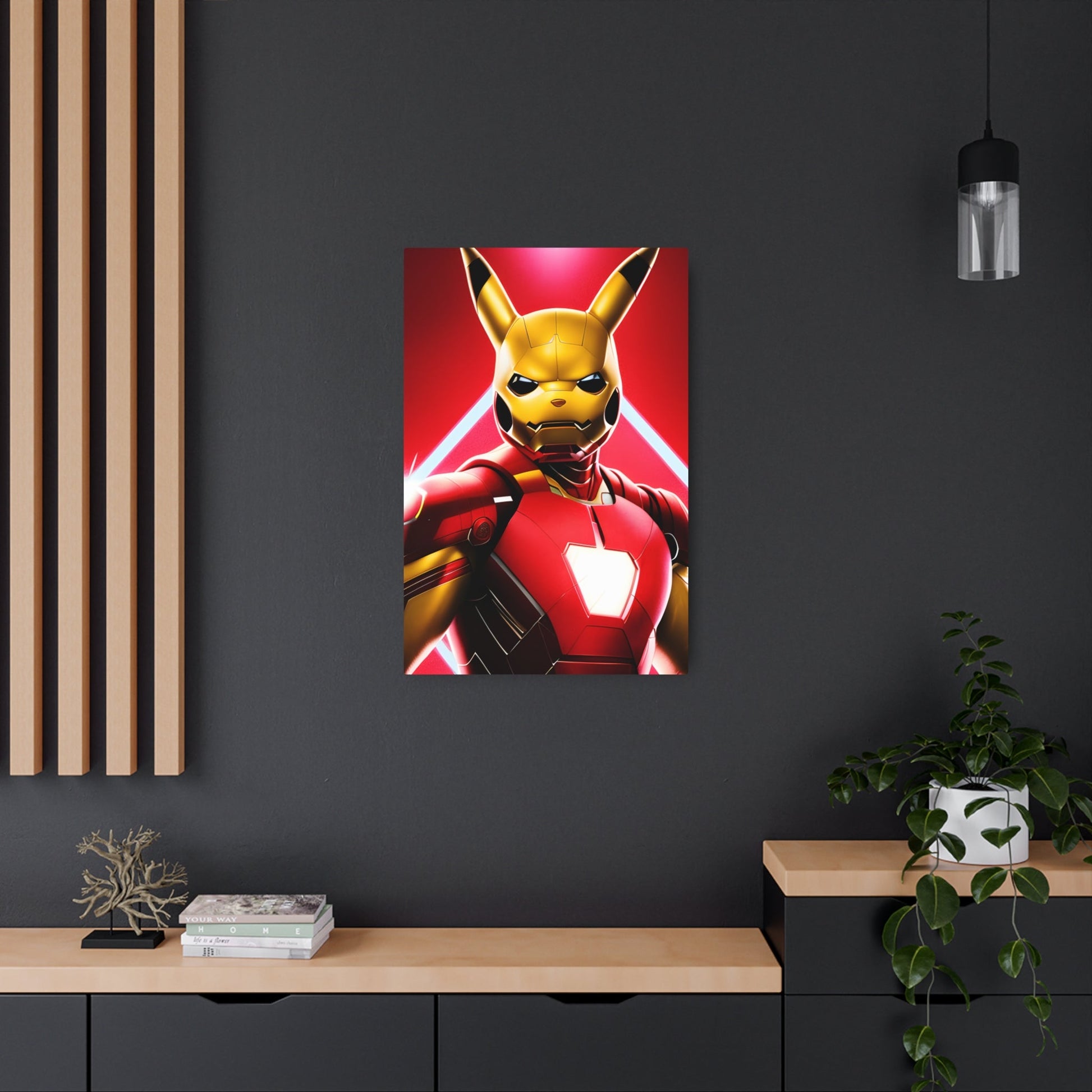 Ironchu Metal Art Sign - Pokestalgia LLC