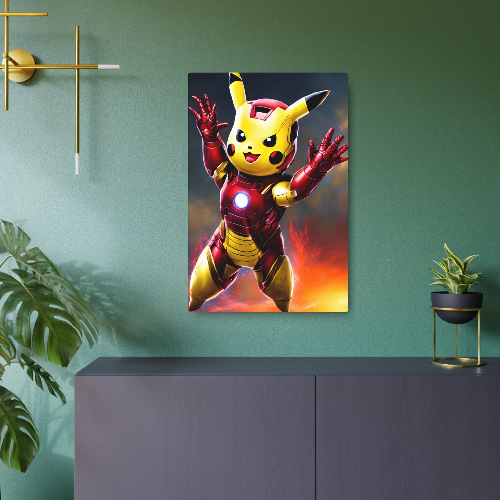 Ironchu Metal Art Sign - Pokestalgia LLC