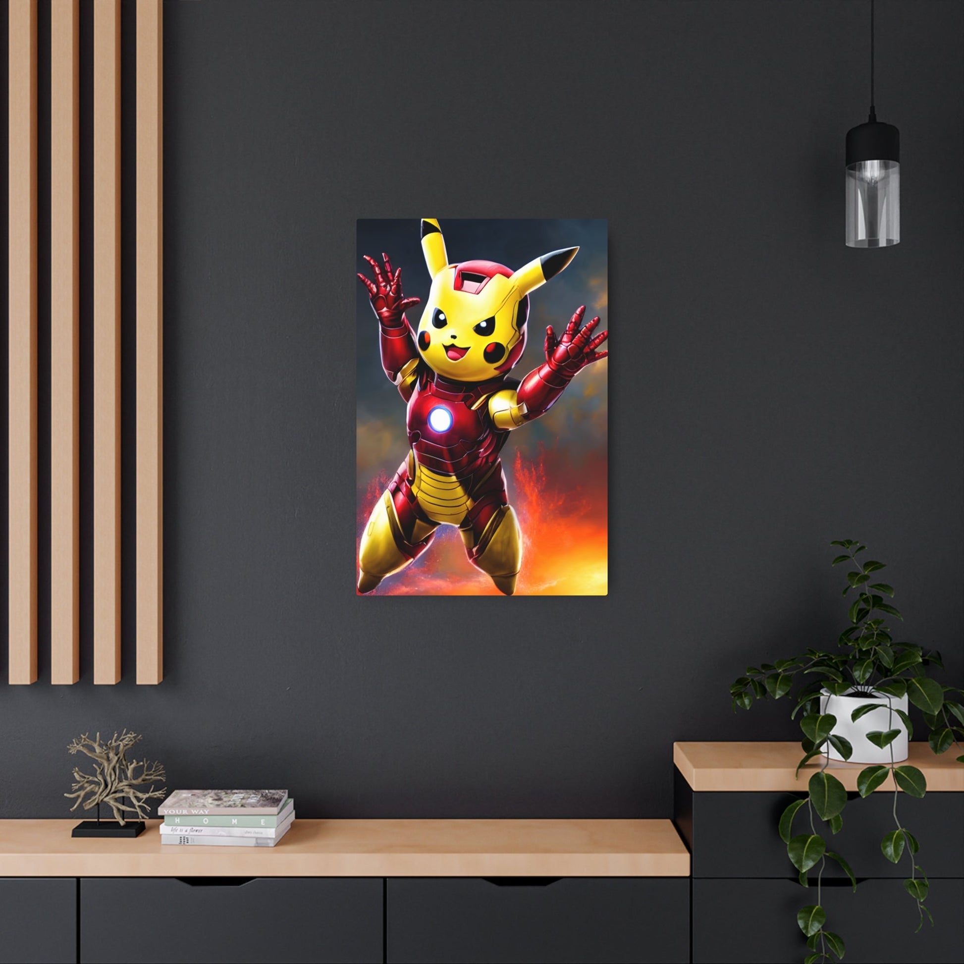 Ironchu Metal Art Sign - Pokestalgia LLC